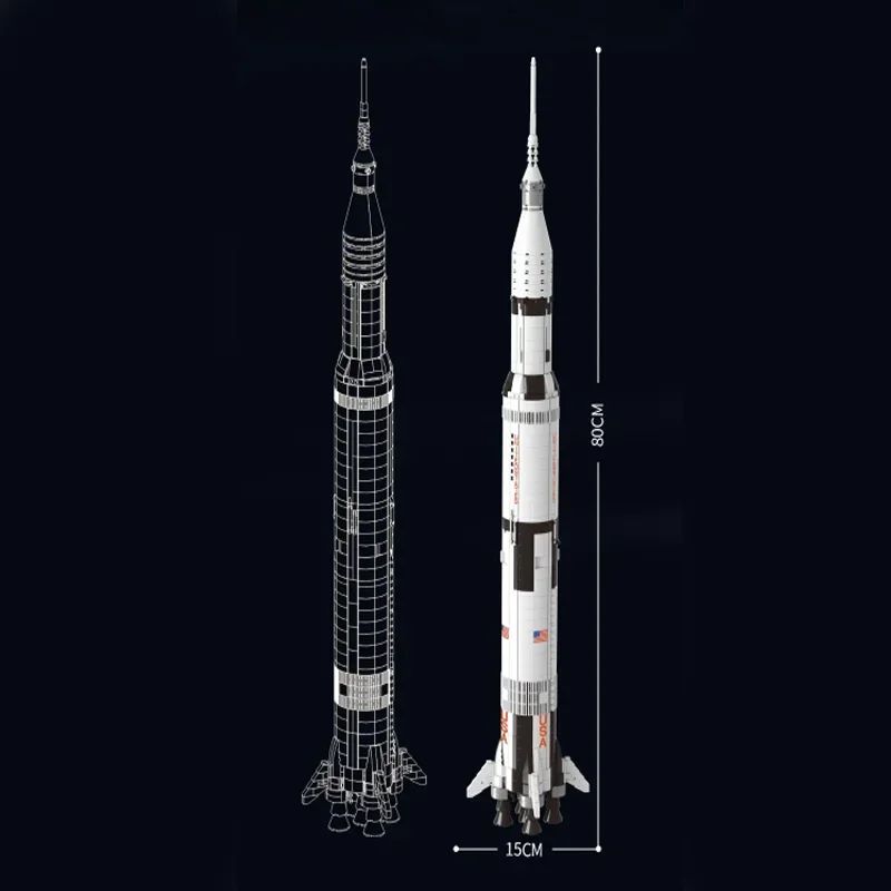 Apollo 5 – AS-204 Saturn V (1969 Teile)
