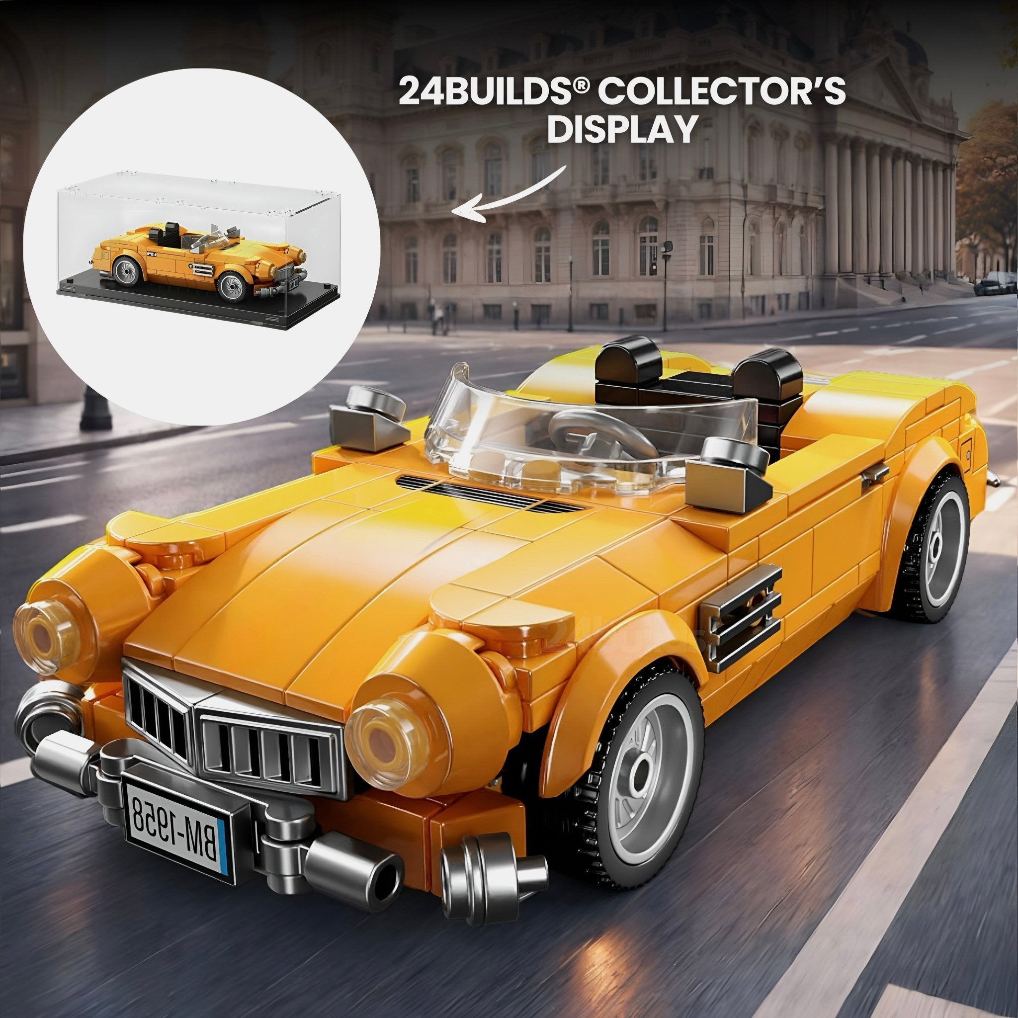 1956 Classic Convertible | 314pcs - BRICKS LAB