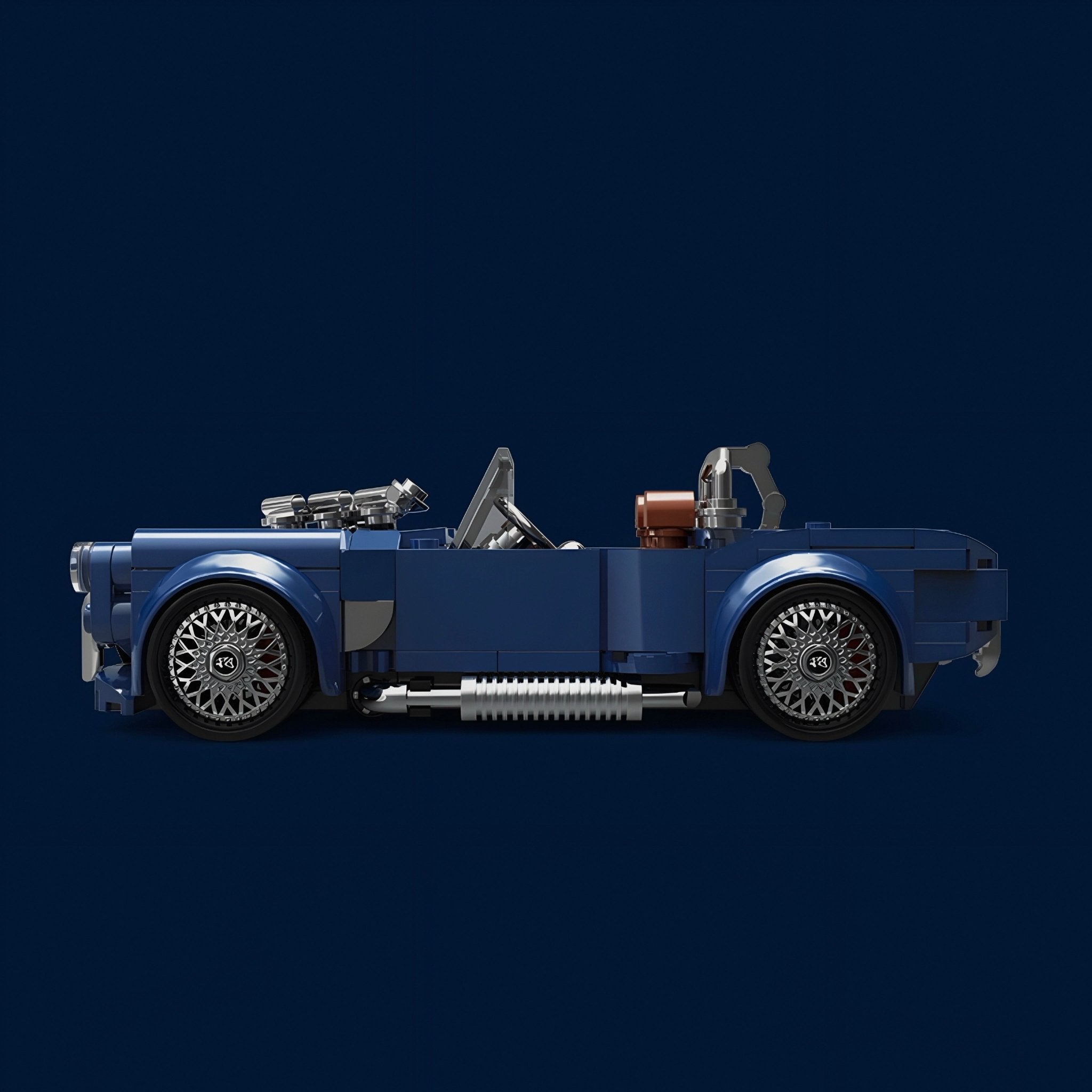 1966 Muscle Car Icon | 328pcs - BRICKS LAB