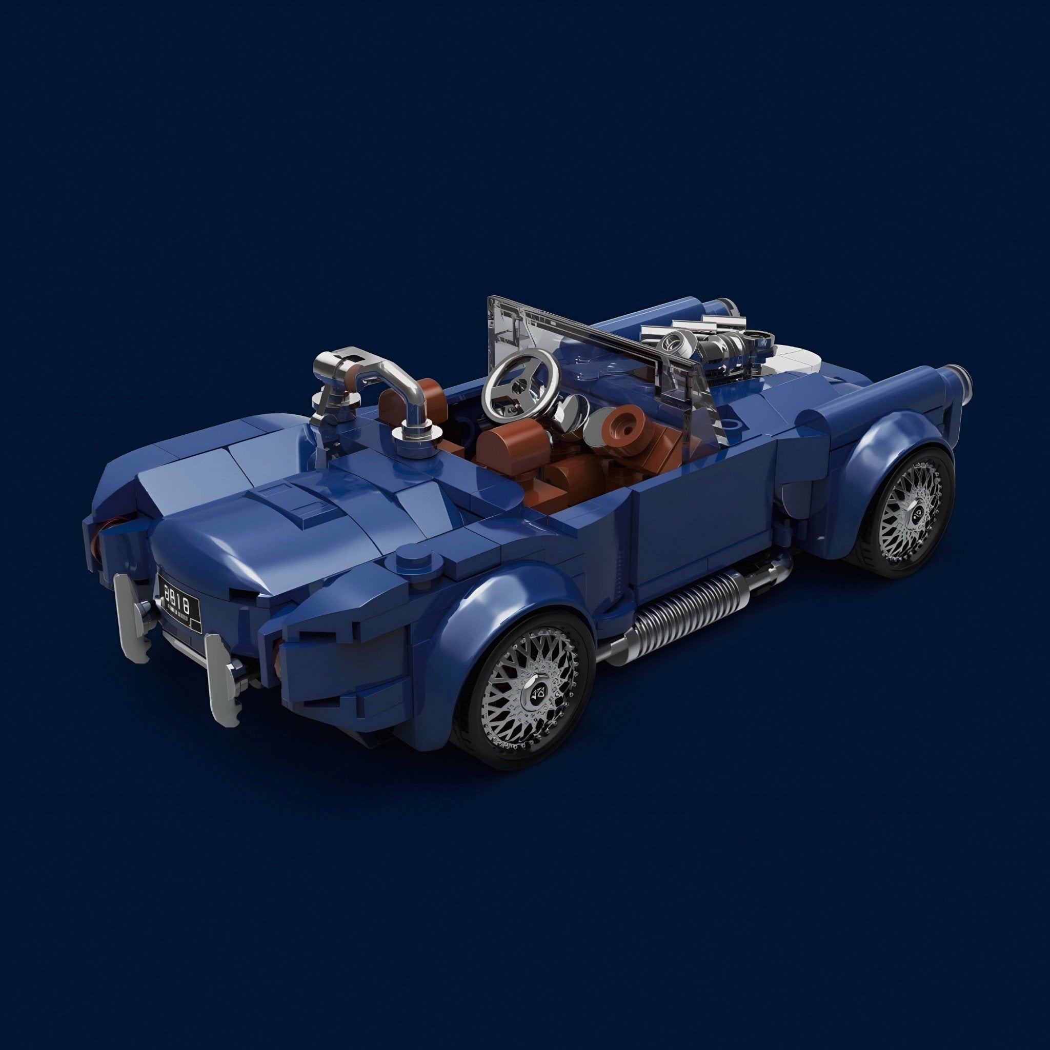 1966 Muscle Car Icon | 328pcs - BRICKS LAB