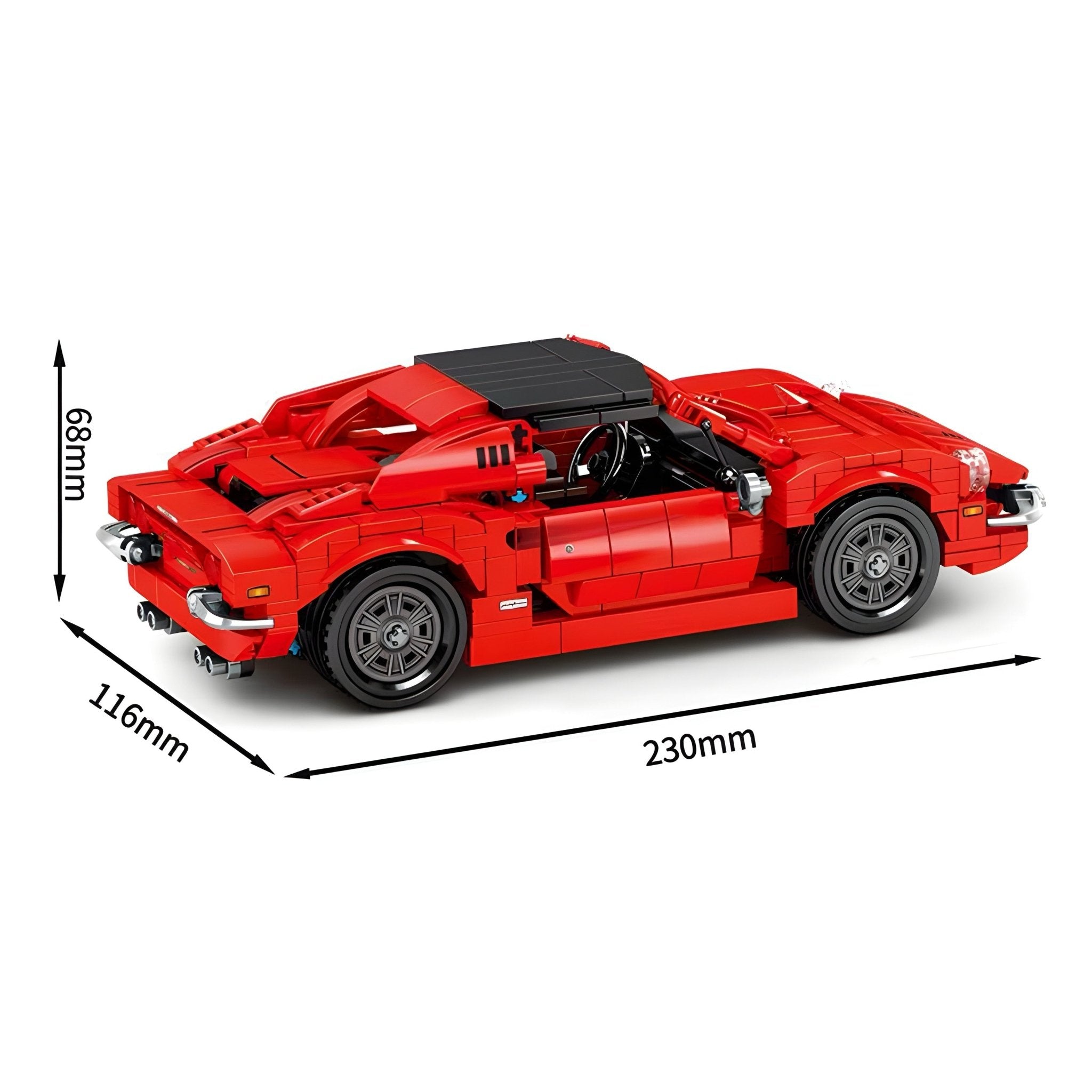 1973 GTS Italian Legend | 634pcs - BRICKS LAB
