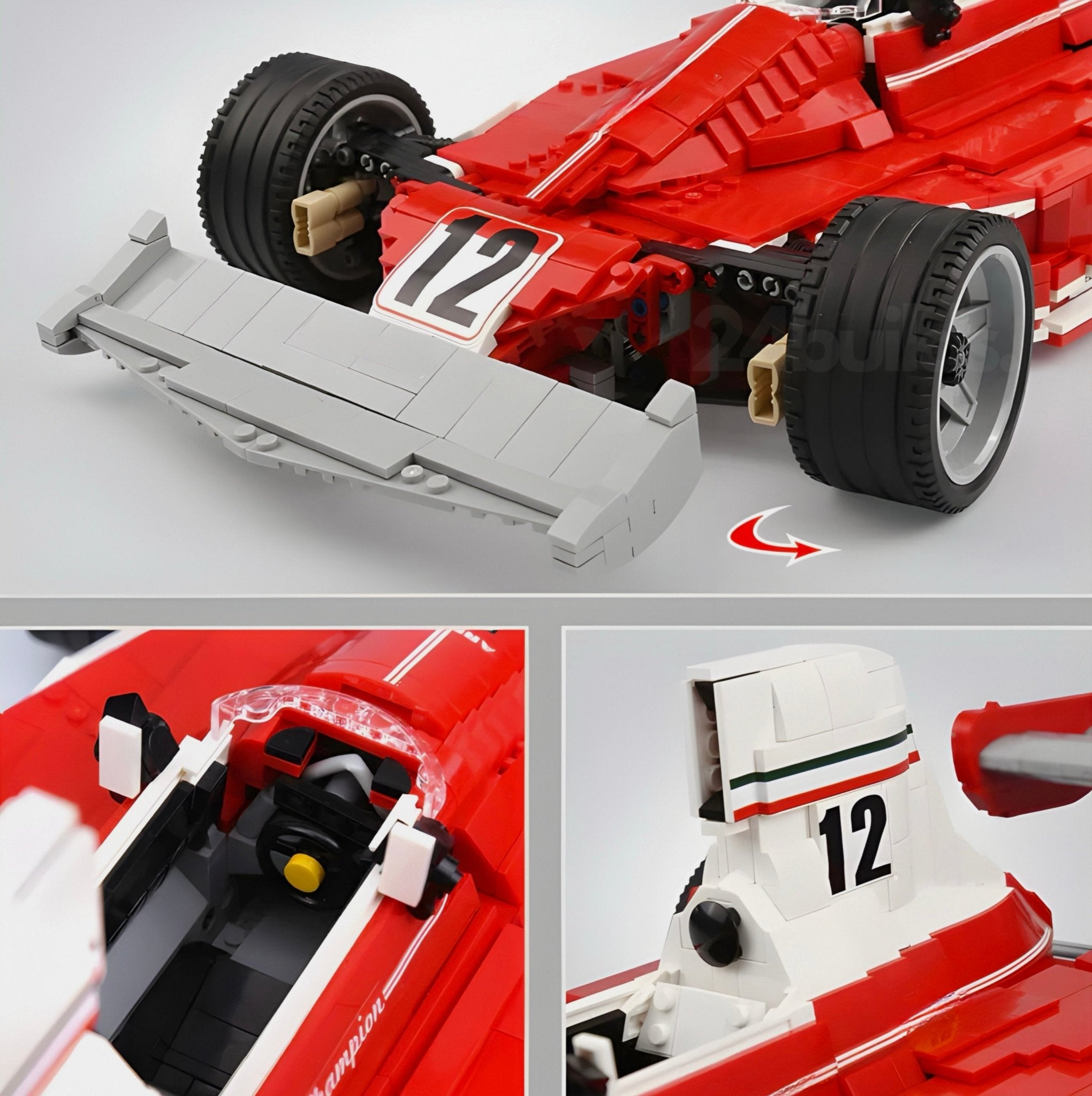 1975 Italian Single Seater | 2405pcs - BRICKS LAB