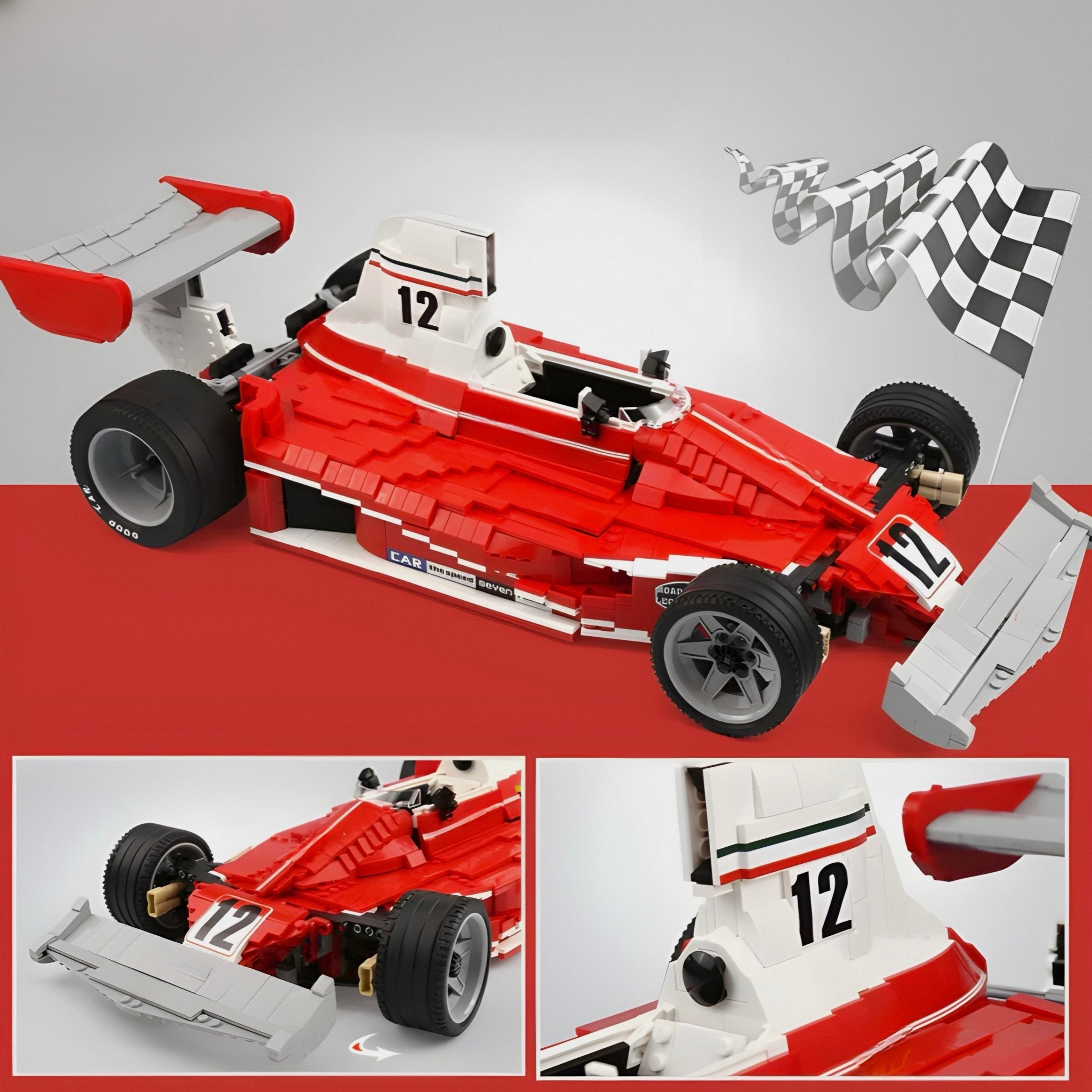 1975 Italian Single Seater | 2405pcs - BRICKS LAB