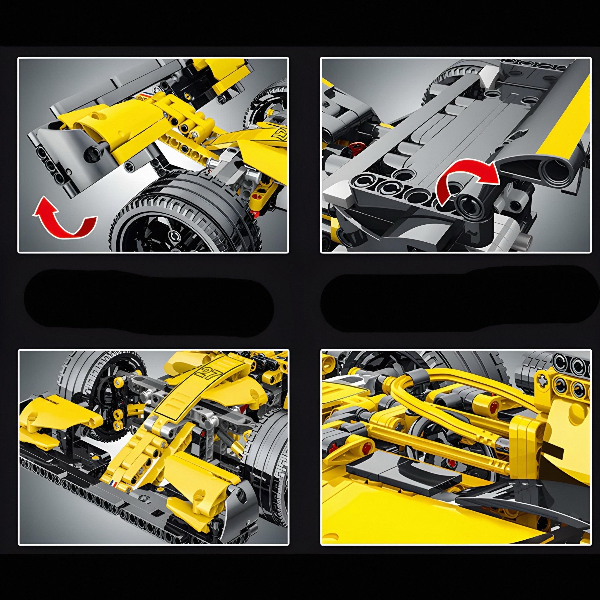 2017 French Single Seater | 1084pcs - BRICKS LAB