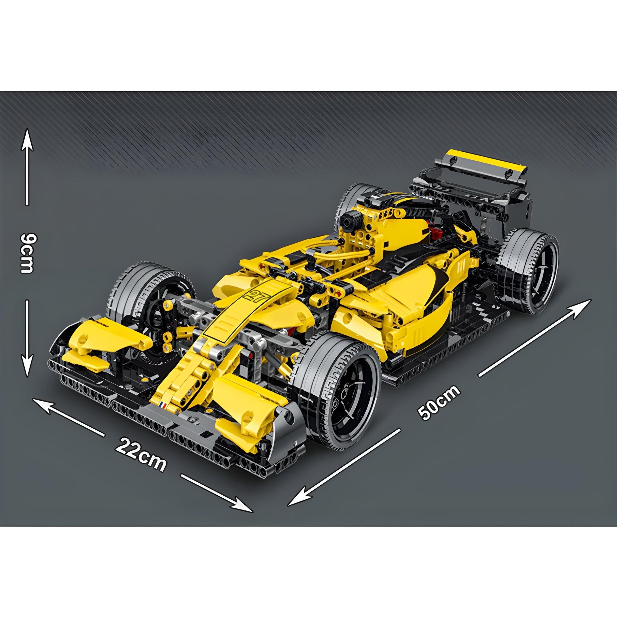 2017 French Single Seater | 1084pcs - BRICKS LAB