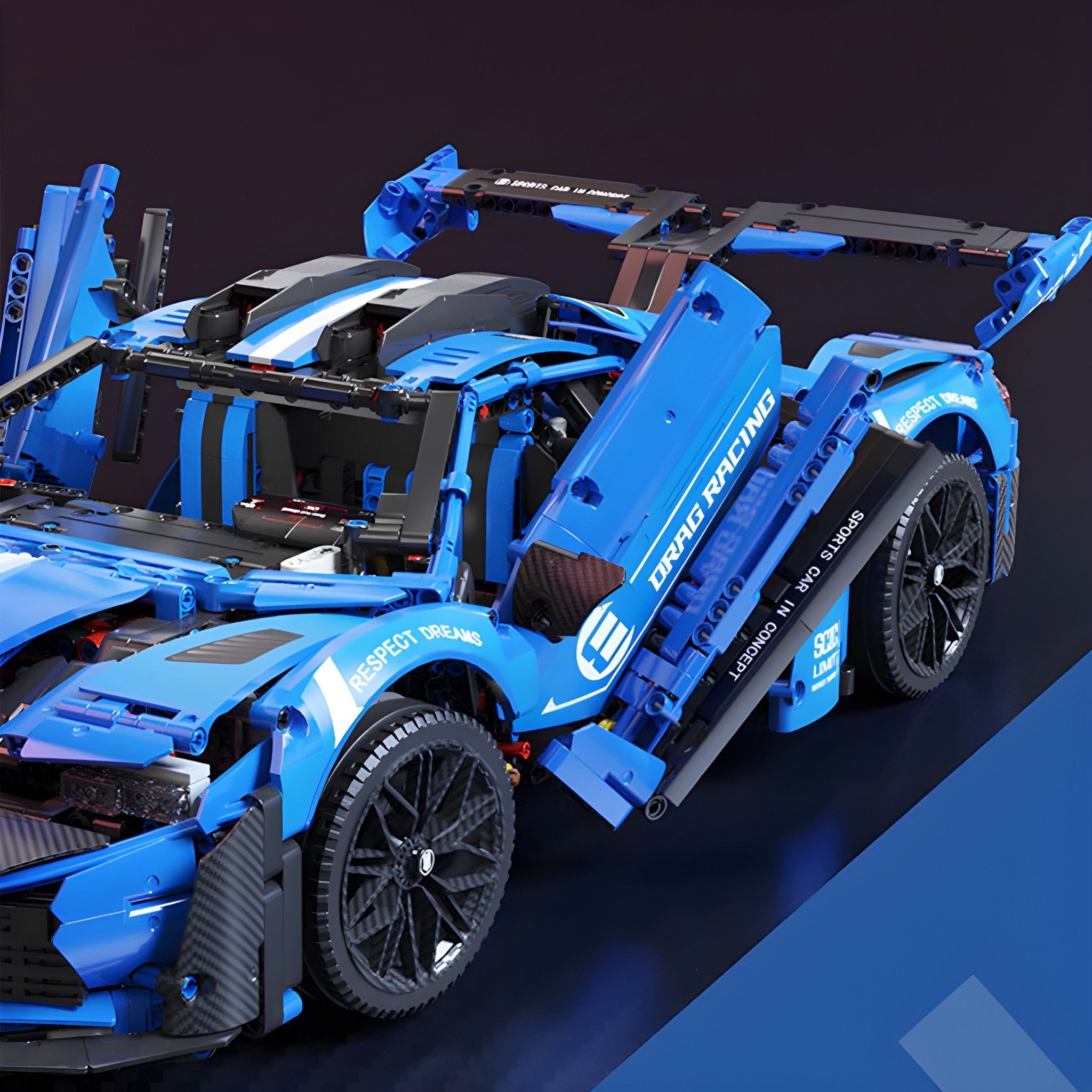 2022 American GT Supercar | 3623pcs - BRICKS LAB