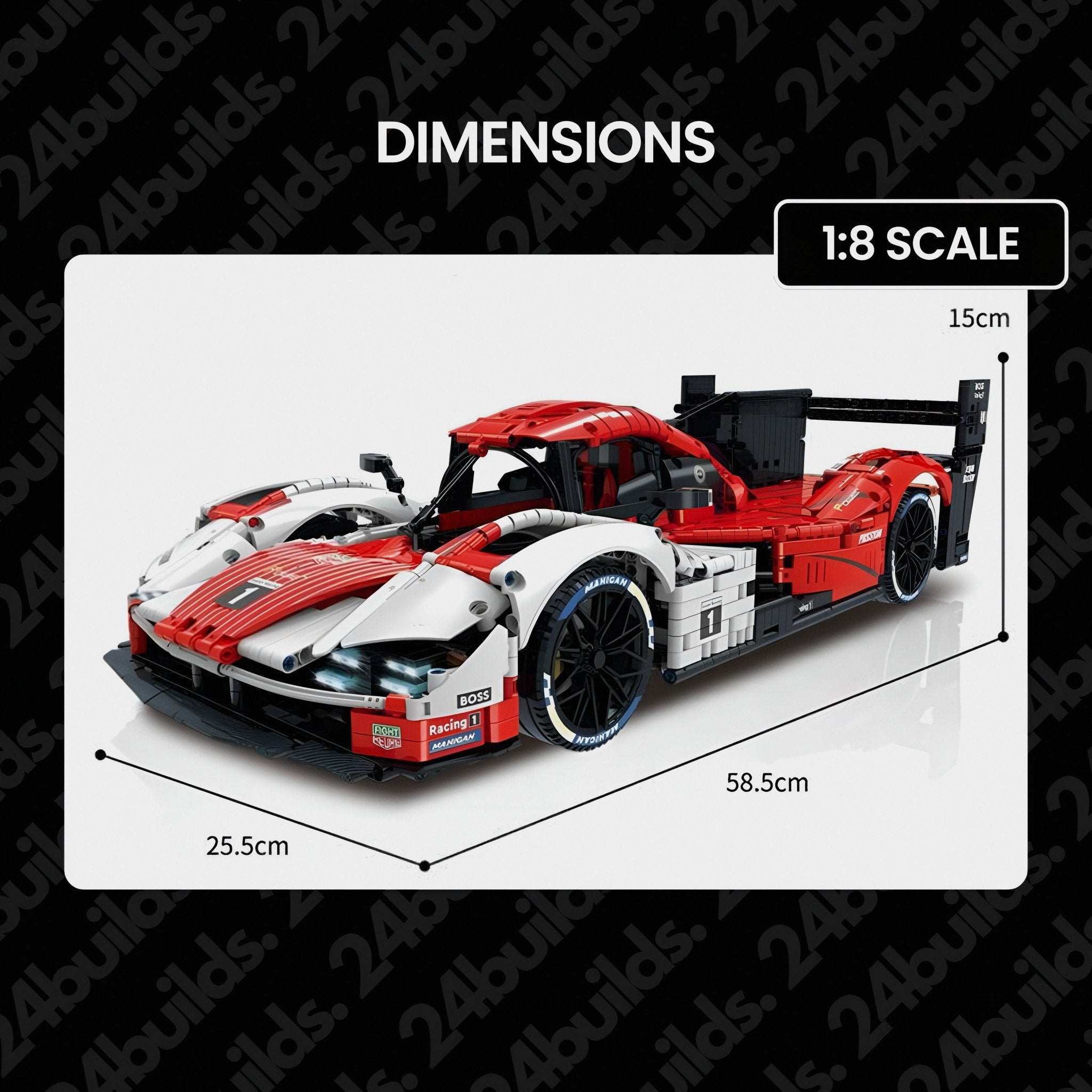 2023 24H Hypercar | 3460pcs - BRICKS LAB