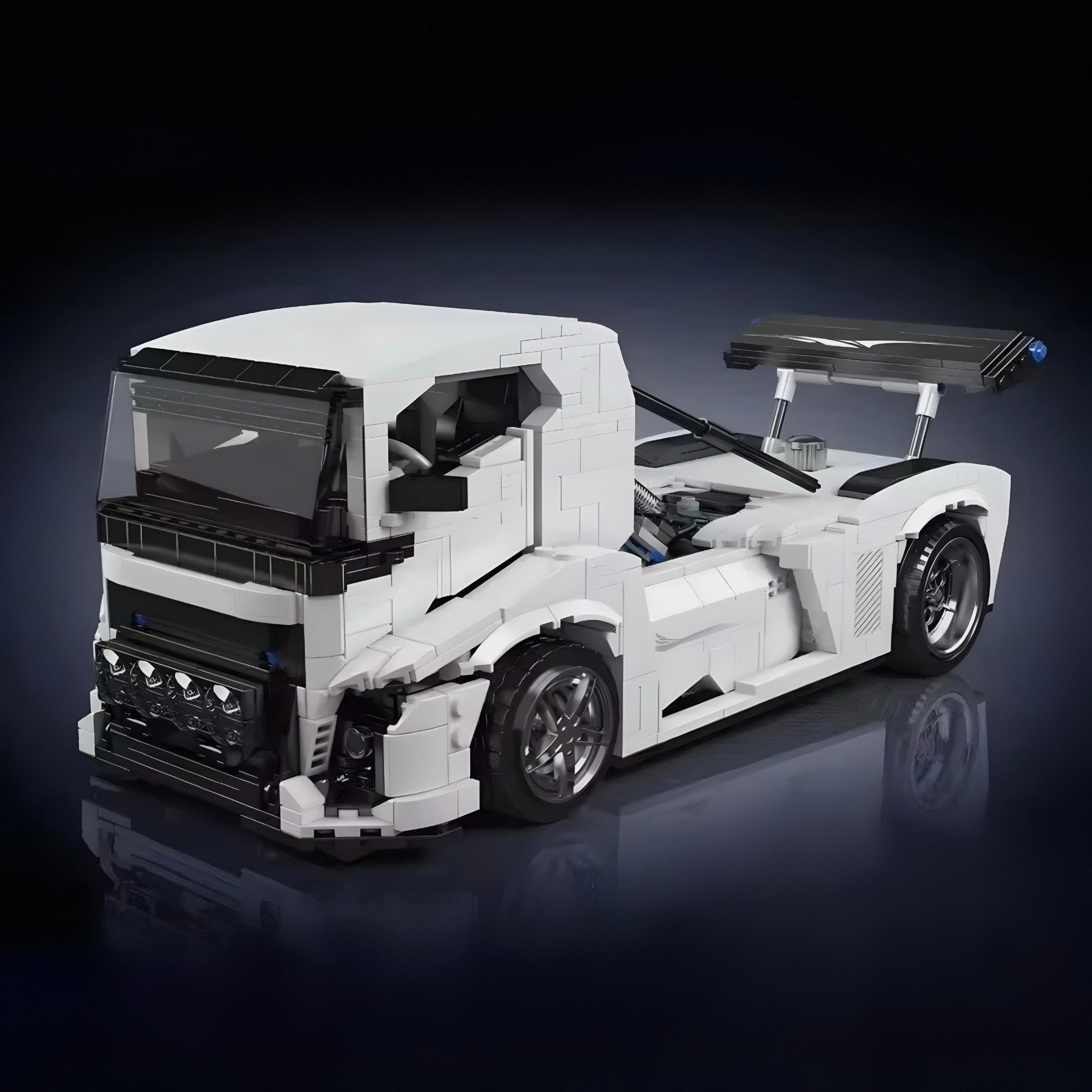 2,400HP "Iron Knight" Truck | 1606pcs - BRICKS LAB