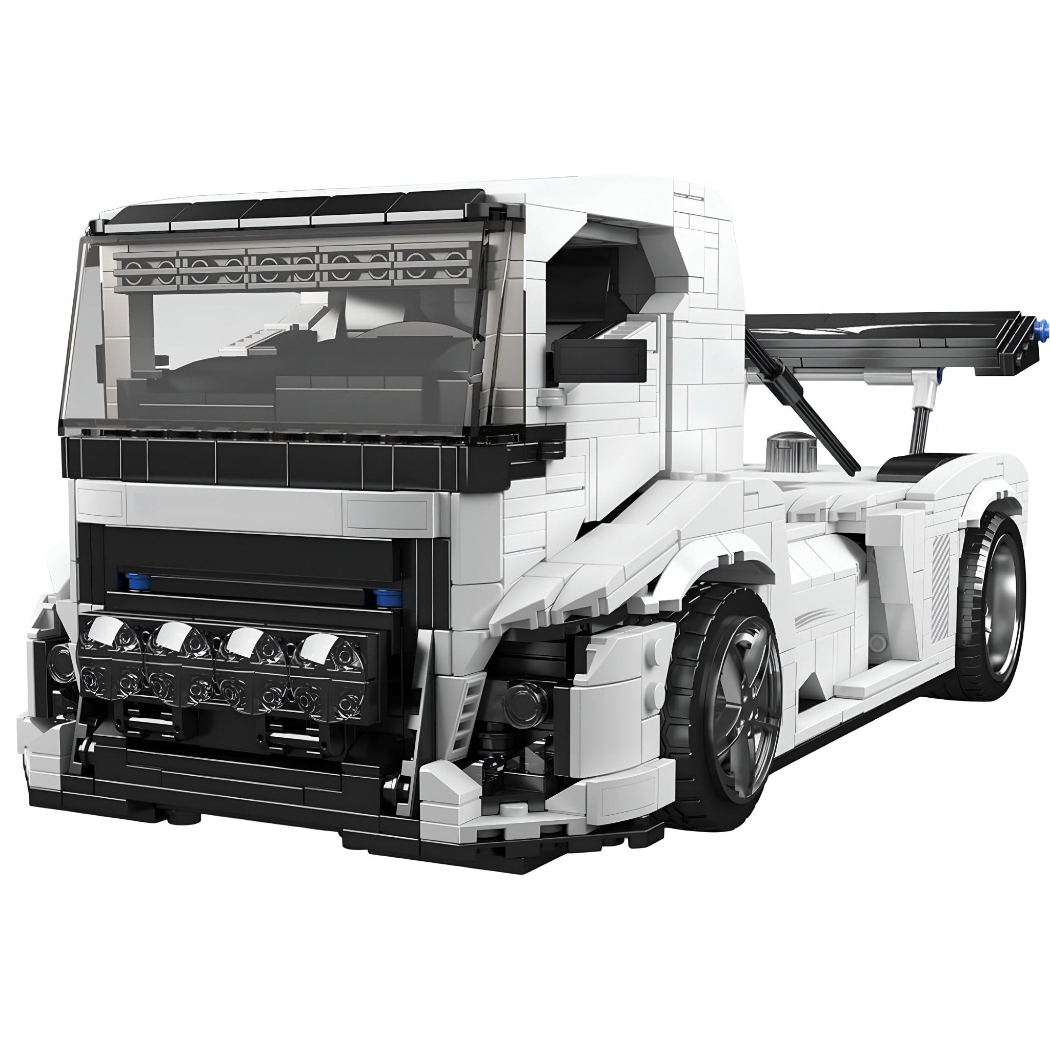 2,400HP "Iron Knight" Truck | 1606pcs - BRICKS LAB