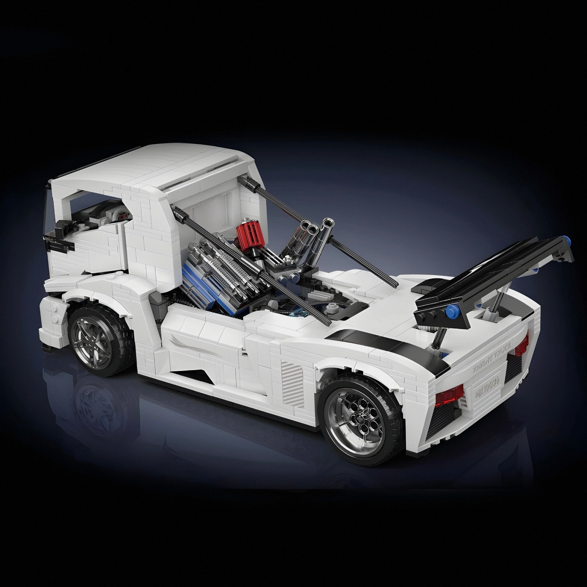 2,400HP "Iron Knight" Truck | 1606pcs - BRICKS LAB