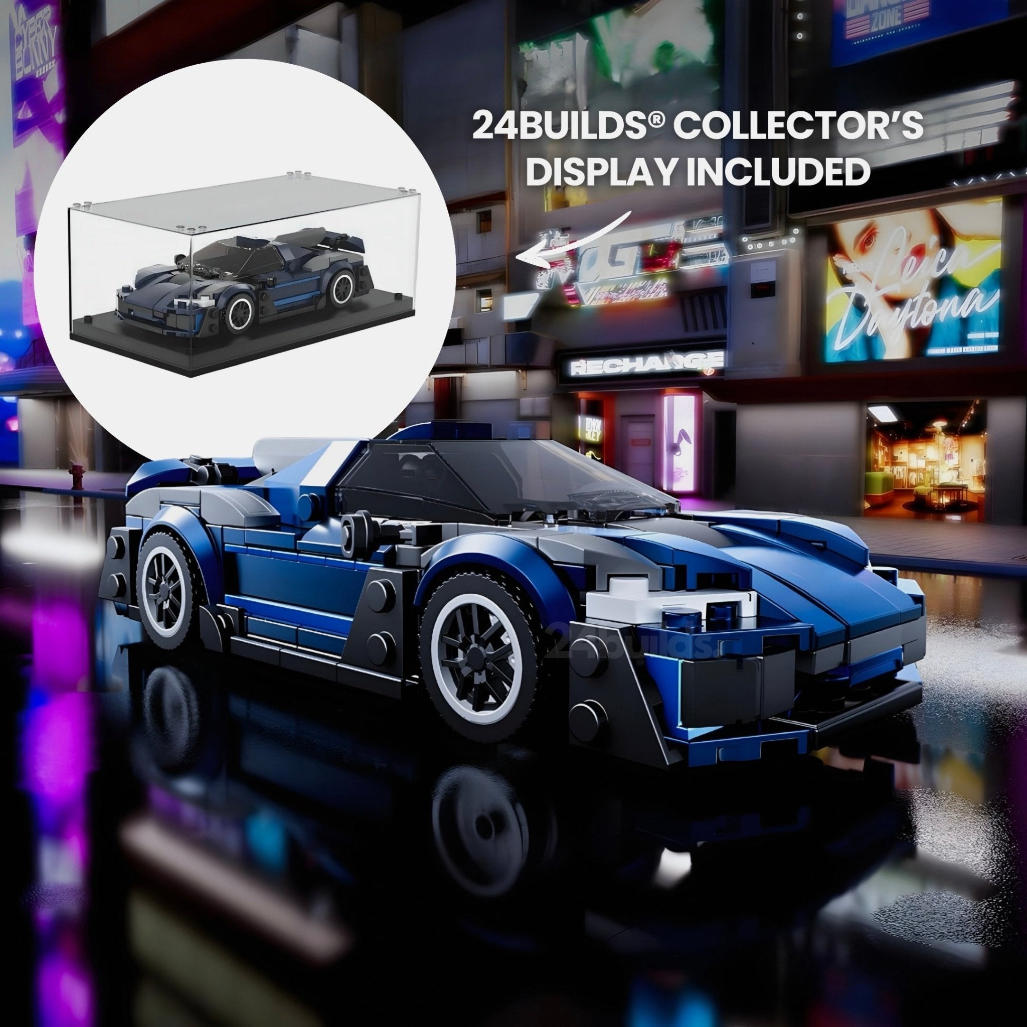 24builds® AMG One | 406pcs - BRICKS LAB