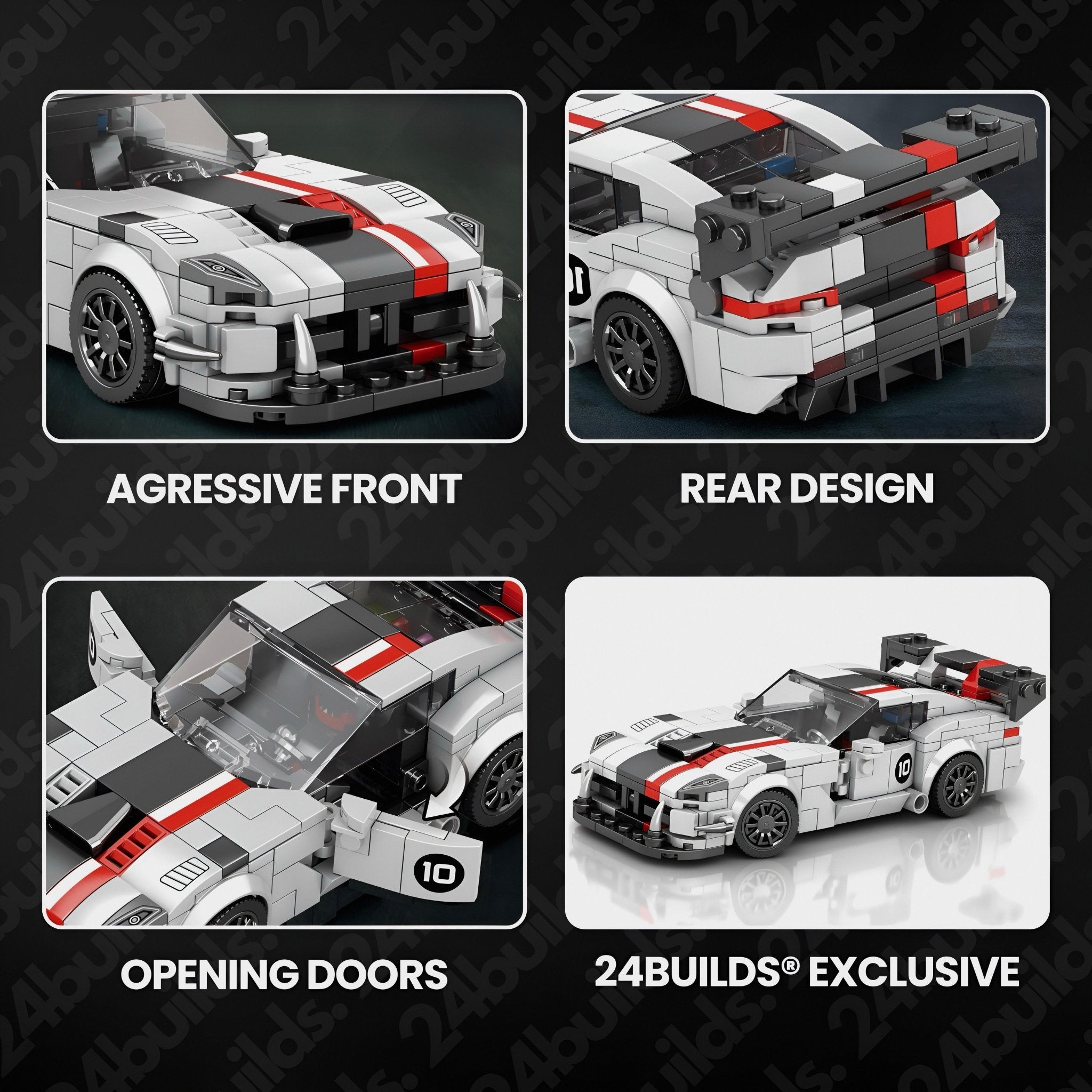24builds® Viper ACR | 407pcs - BRICKS LAB