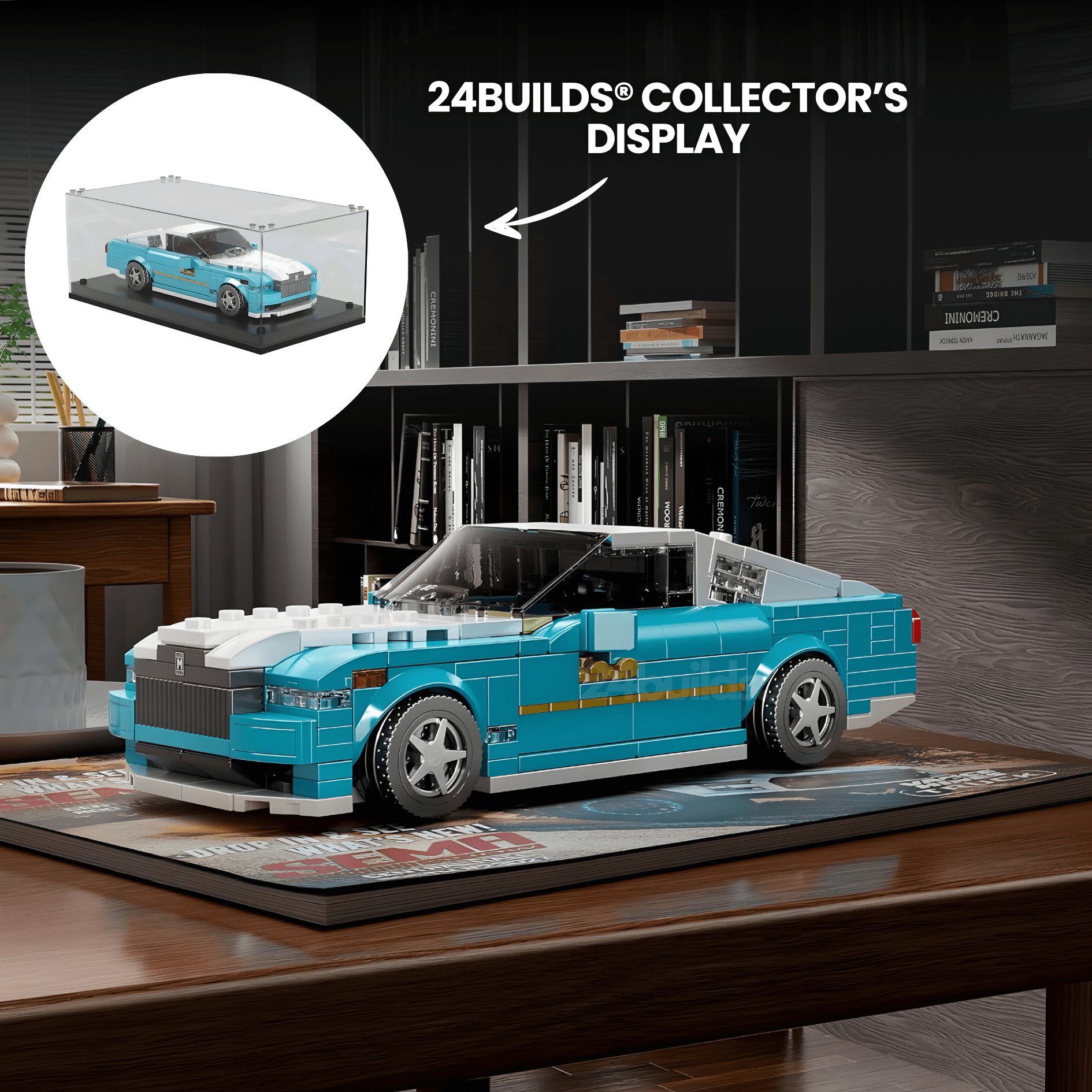 24builds® Wraith | 478pcs - BRICKS LAB