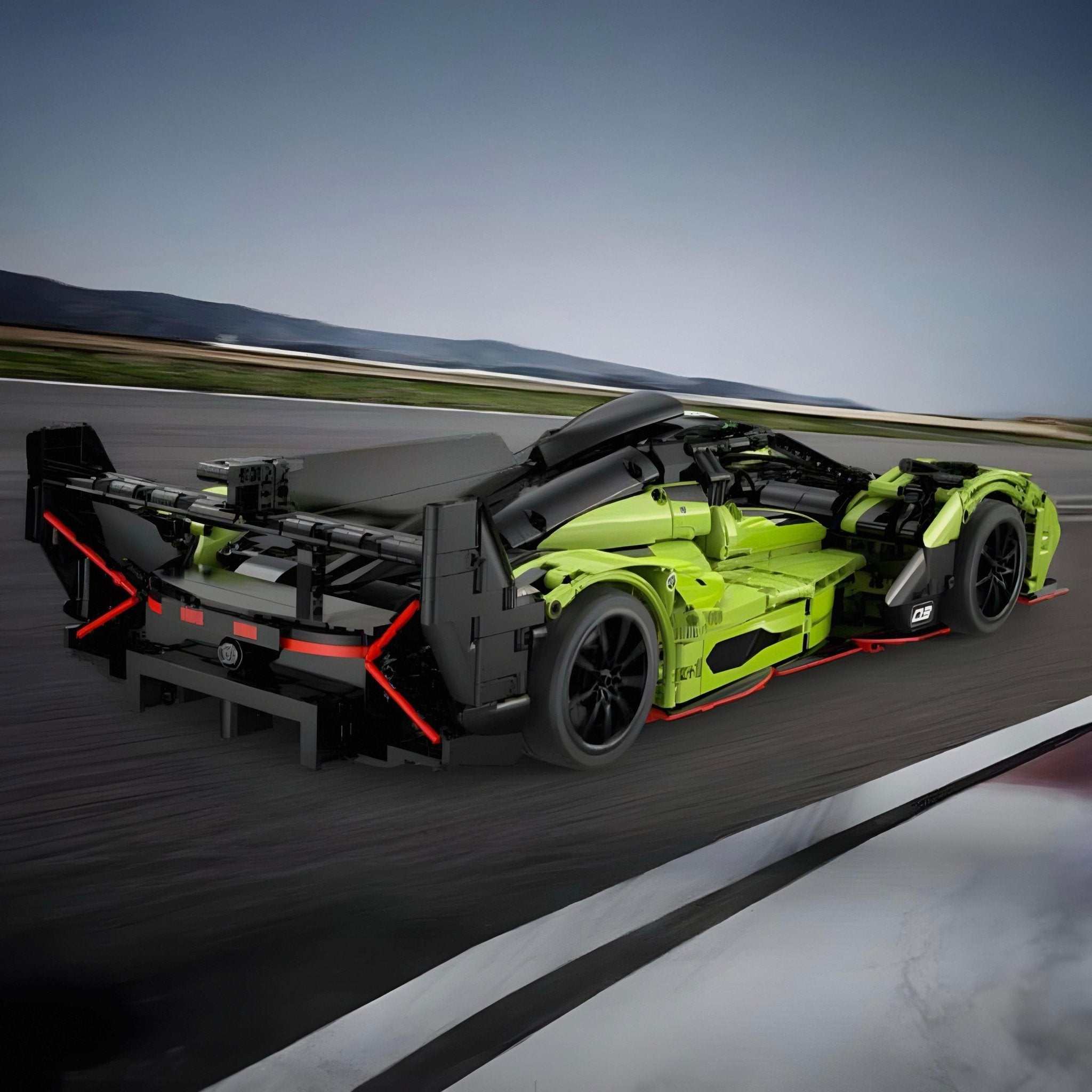 24H Endurance Car | 1820pcs - BRICKS LAB