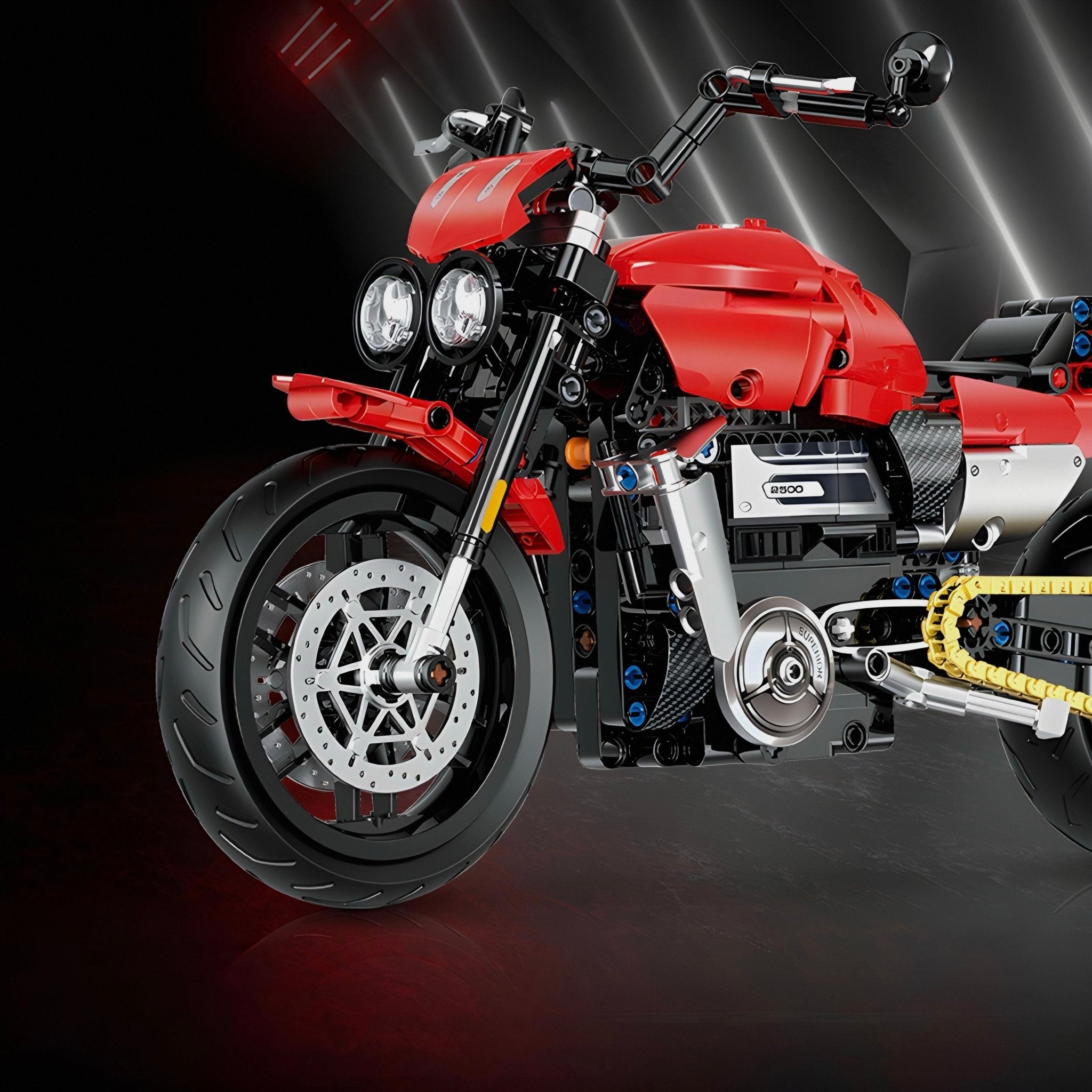 2500CC ROCKET LEGEND | 560PCS - BRICKS LAB
