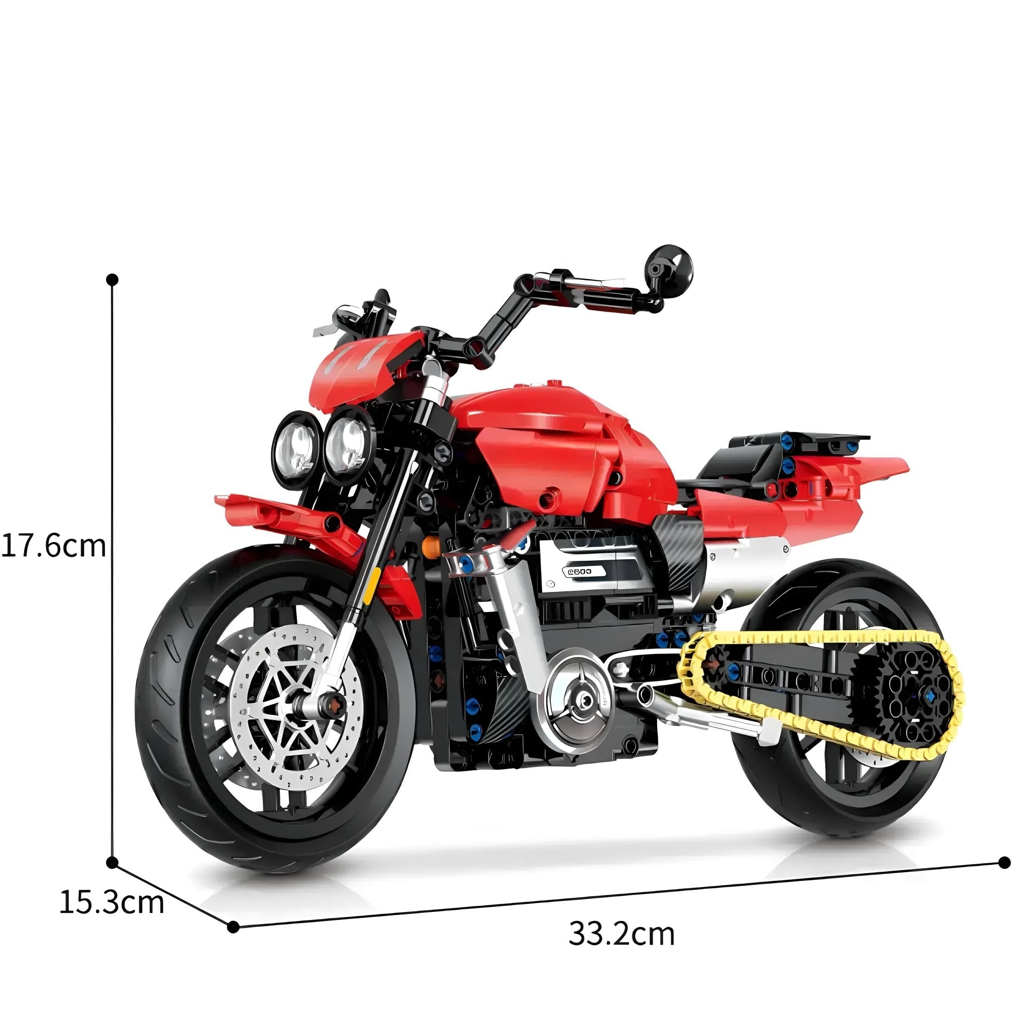 2500CC ROCKET LEGEND | 560PCS - BRICKS LAB
