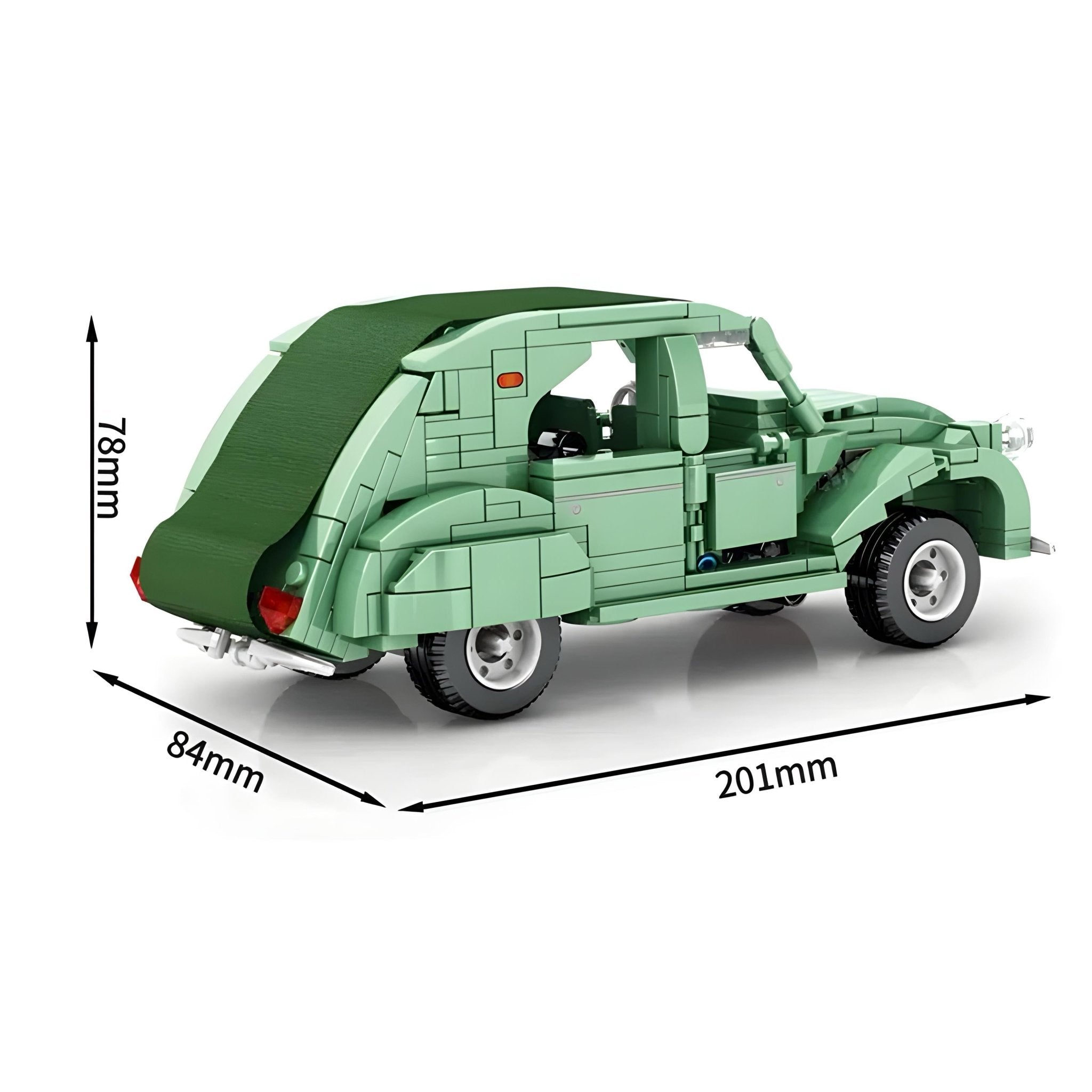 2CV Classic Car | 462pcs - BRICKS LAB