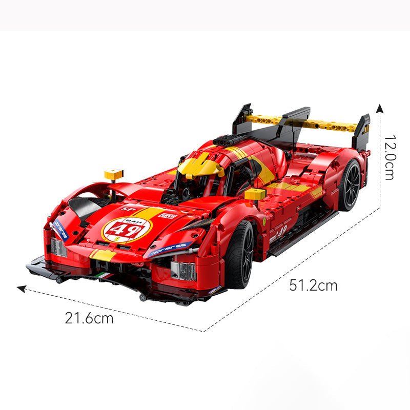 499P Le Mans Hypercar | 1518pcs - BRICKS LAB