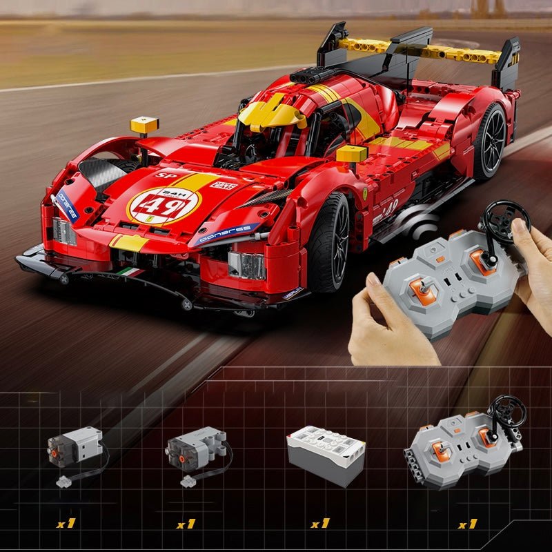 499P Le Mans Hypercar | 1518pcs - BRICKS LAB