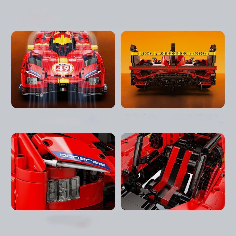 499P Le Mans Hypercar | 1518pcs - BRICKS LAB