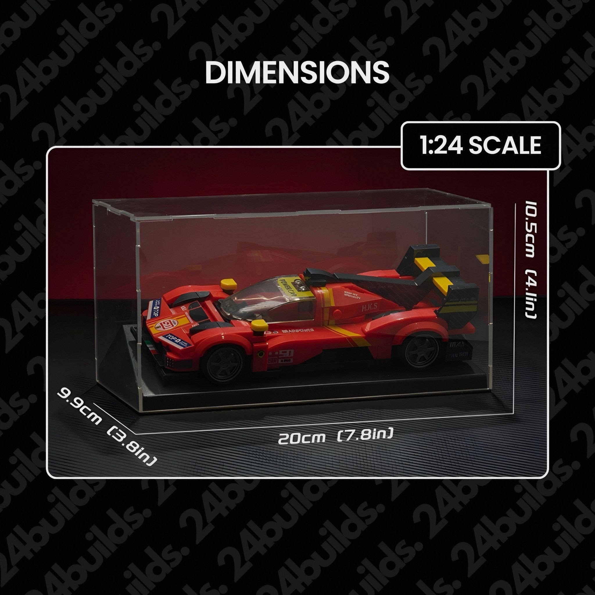 499P Le Mans Hypercar | 312pcs - BRICKS LAB