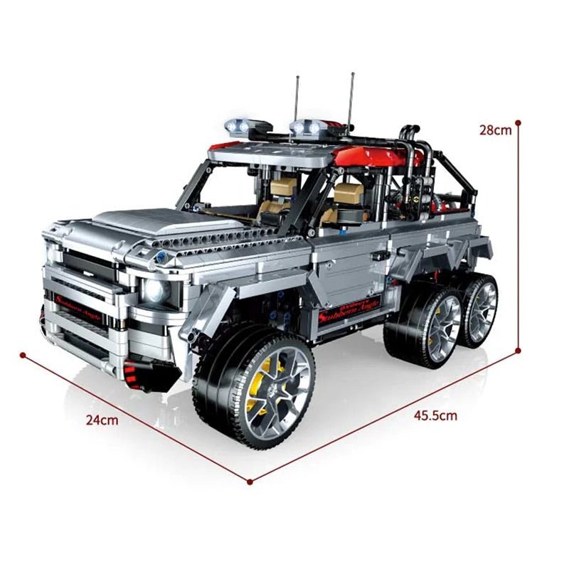 6x6 British Off Roader | 3082pcs - BRICKS LAB