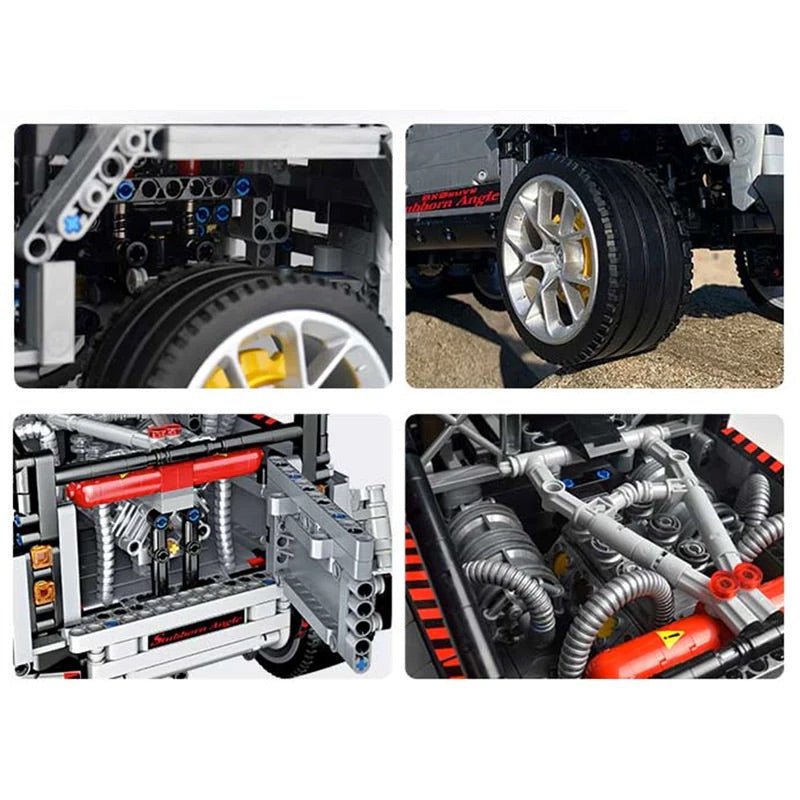 6x6 British Off Roader | 3082pcs - BRICKS LAB
