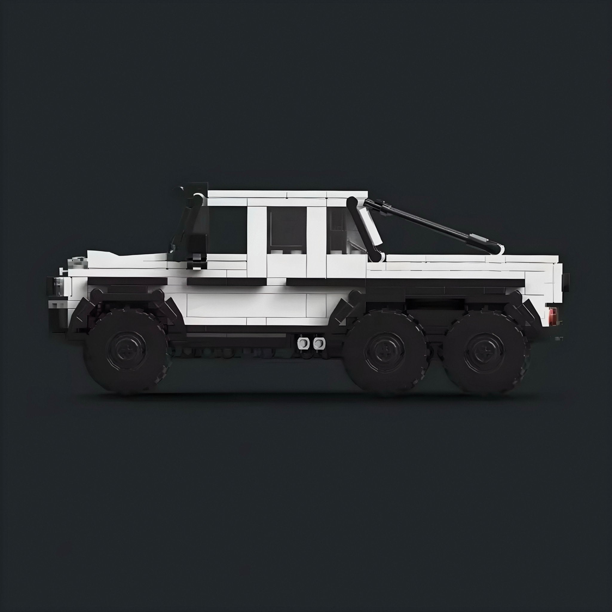 6x6 German Off Roader | 582pcs - BRICKS LAB