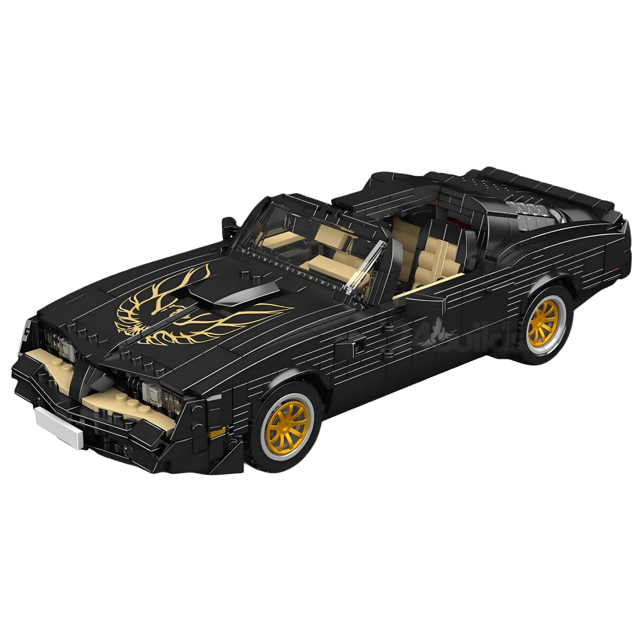 70s Convertible American Muscle | 11556pcs - BRICKS LAB