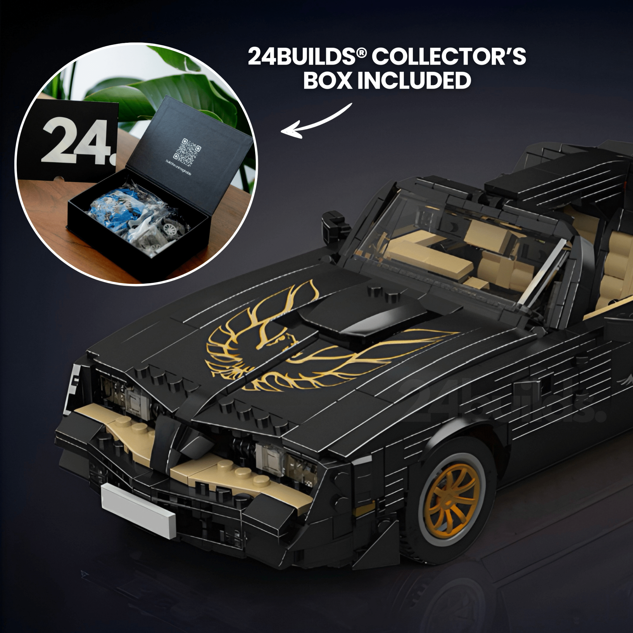 70s Convertible American Muscle | 11556pcs - BRICKS LAB