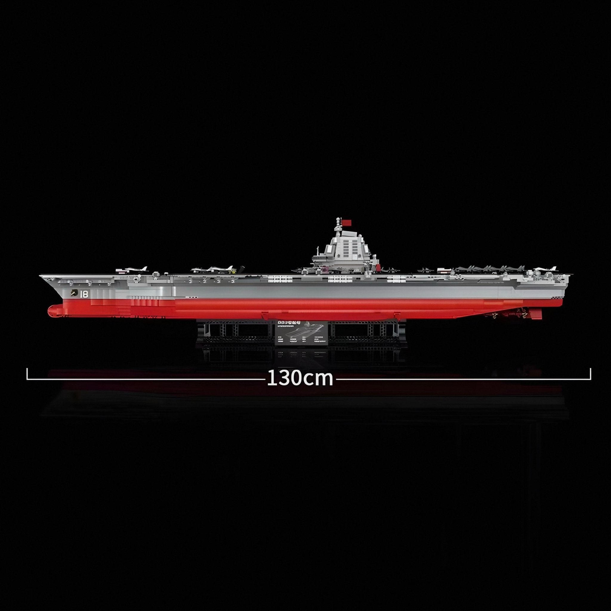 AIRCRAFT CARRIER 1:250 | 7018PCS - BRICKS LAB