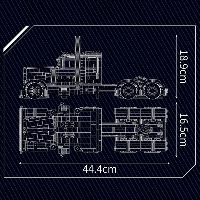 American Truck | 1796pcs - BRICKS LAB