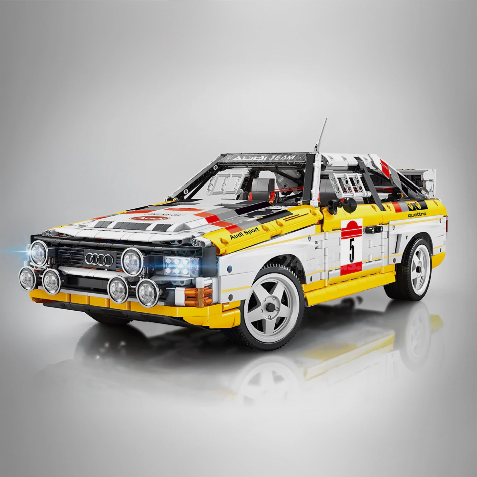 Audi Rally Quattro Group B 1984 | 3886pcs - BRICKS LAB