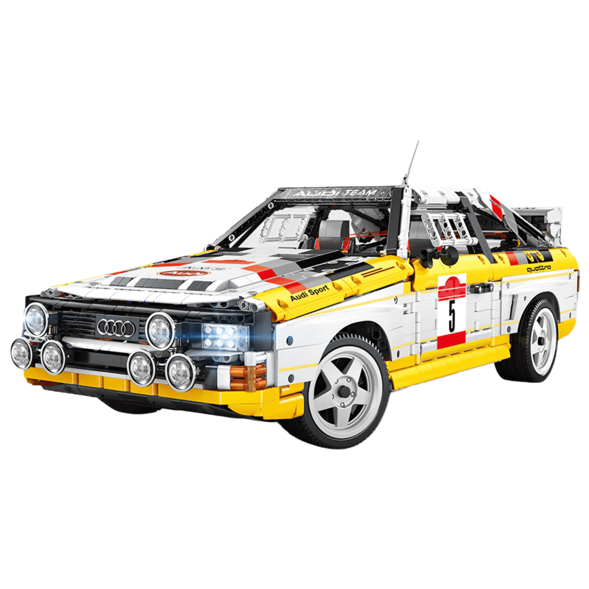 Audi Rally Quattro Group B 1984 | 3886pcs - BRICKS LAB