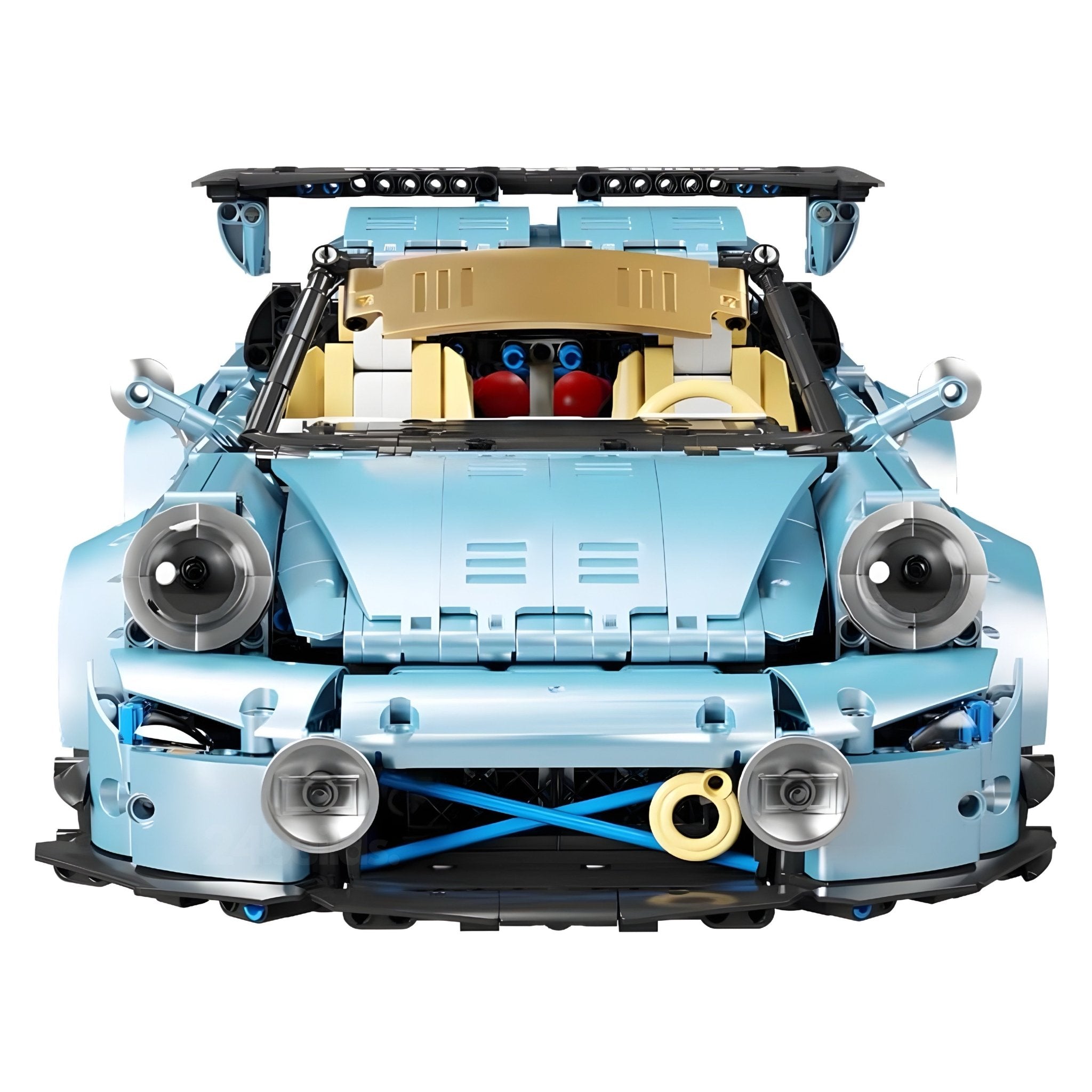 Baby Blue 911 (993) RWB | 2368pcs - BRICKS LAB