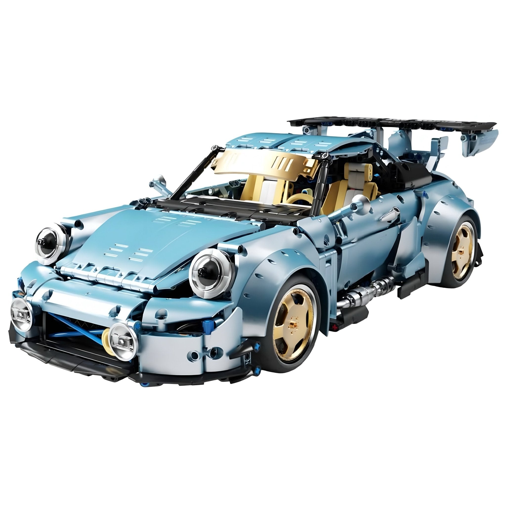 Baby Blue 911 (993) RWB | 2368pcs - BRICKS LAB