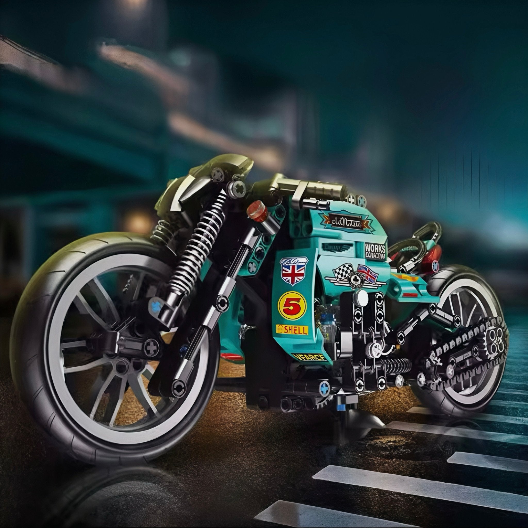 Blue Warrior | 432pcs - BRICKS LAB