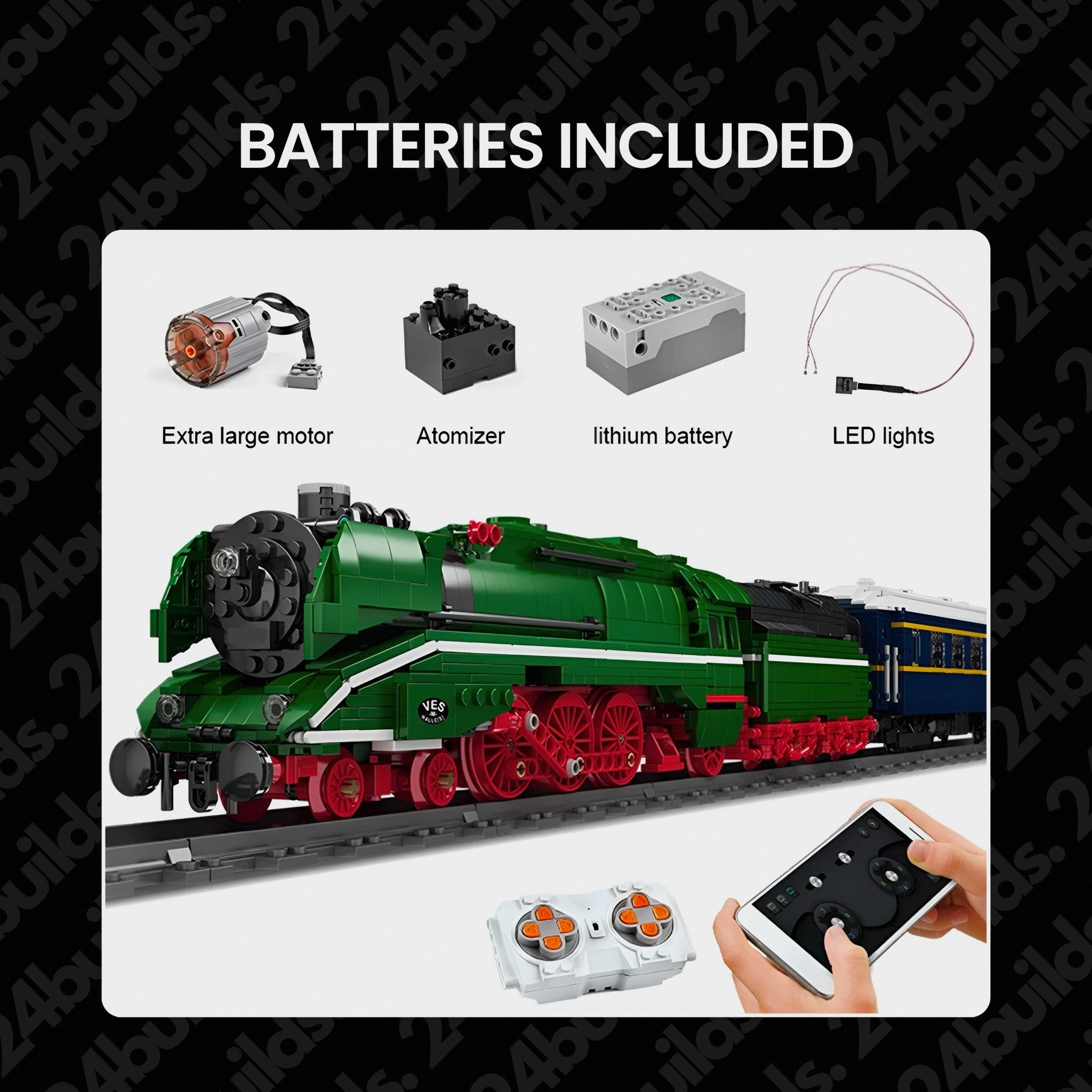 BR18 201 GERMAN EXPRESS | 2348PCS - BRICKS LAB