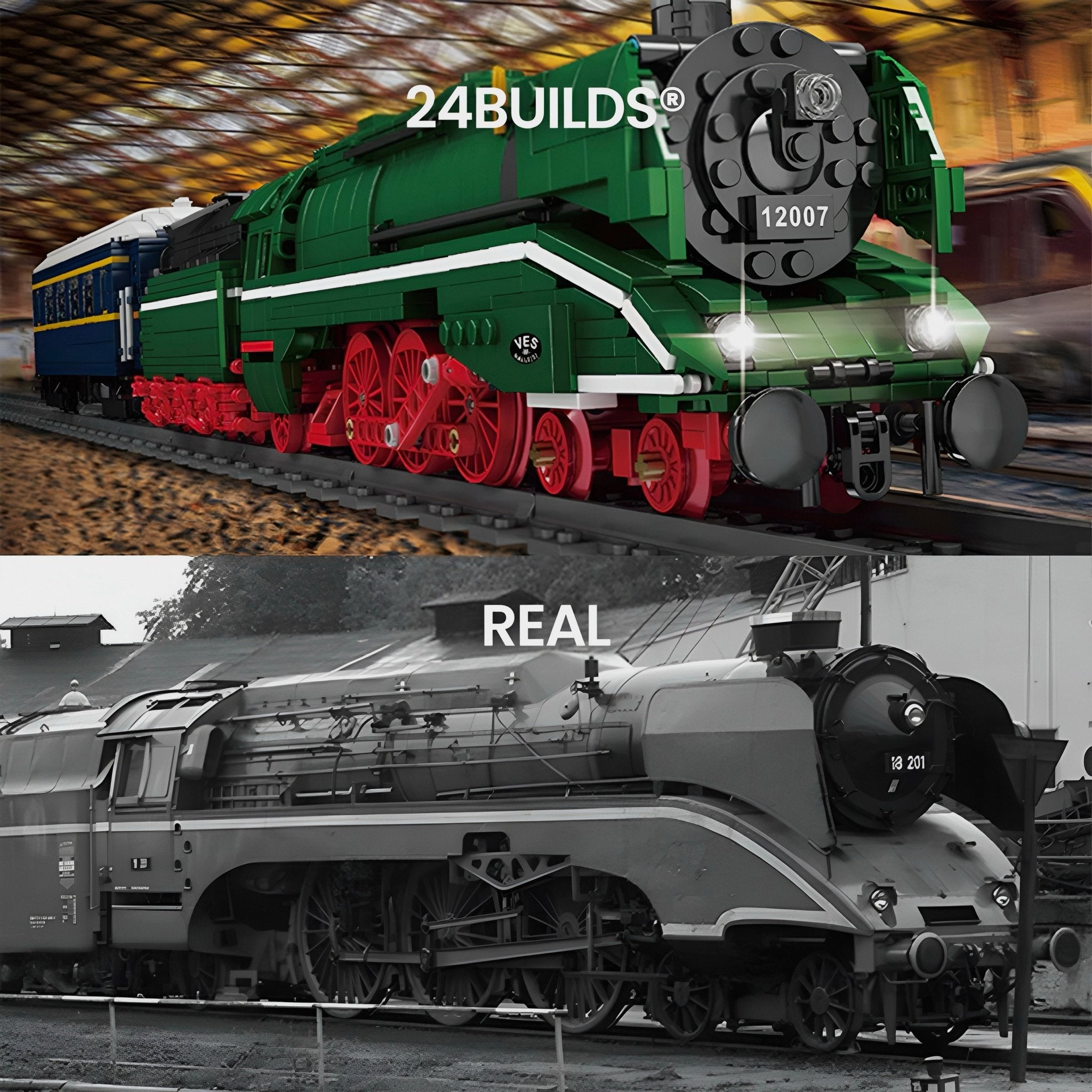 BR18 201 GERMAN EXPRESS | 2348PCS - BRICKS LAB