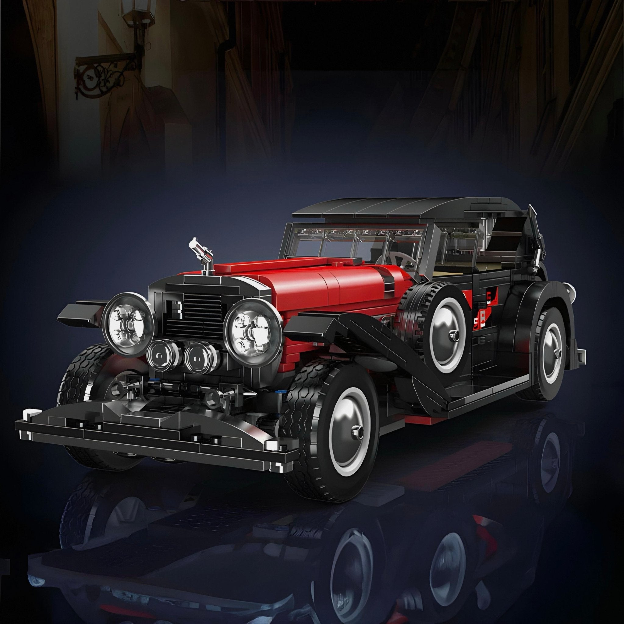 British Classic Luxury Car | 1309pcs - BRICKS LAB