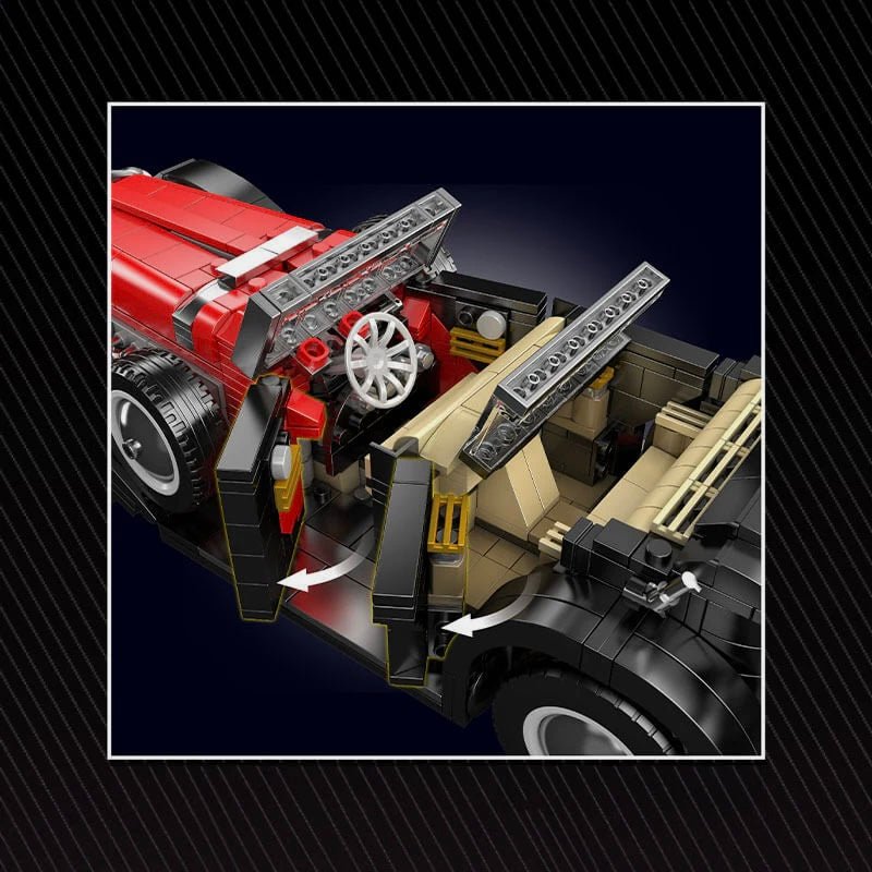 British Classic Luxury Car | 1309pcs - BRICKS LAB