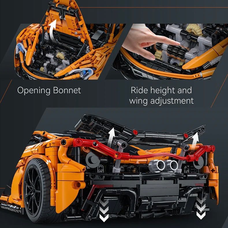 British Hybrid Hypercar | 3616pcs - BRICKS LAB