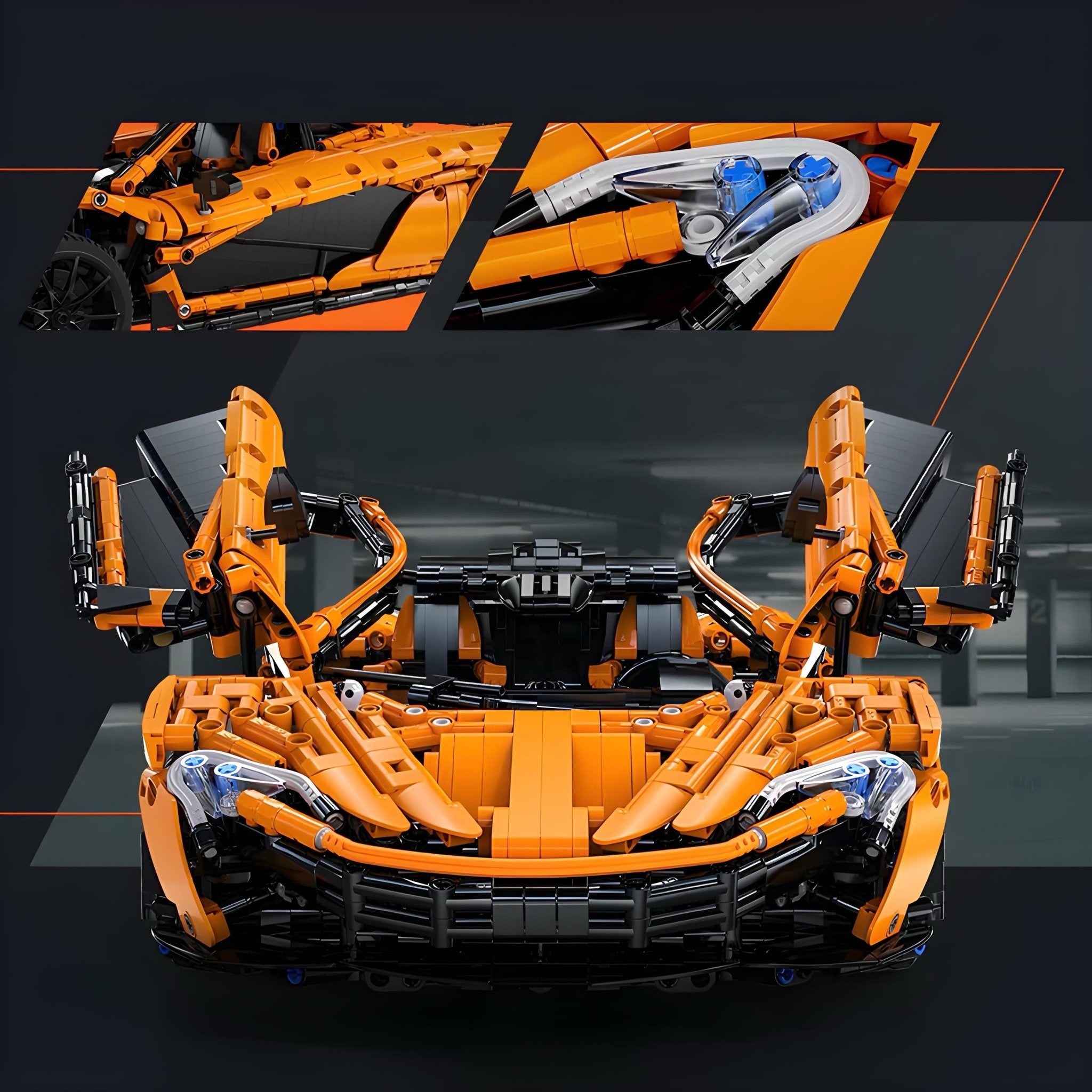 British Hybrid Hypercar | 3616pcs - BRICKS LAB