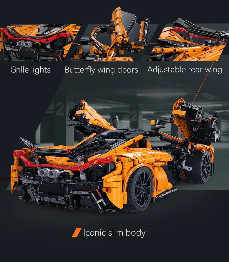 British Hybrid Hypercar | 3616pcs - BRICKS LAB