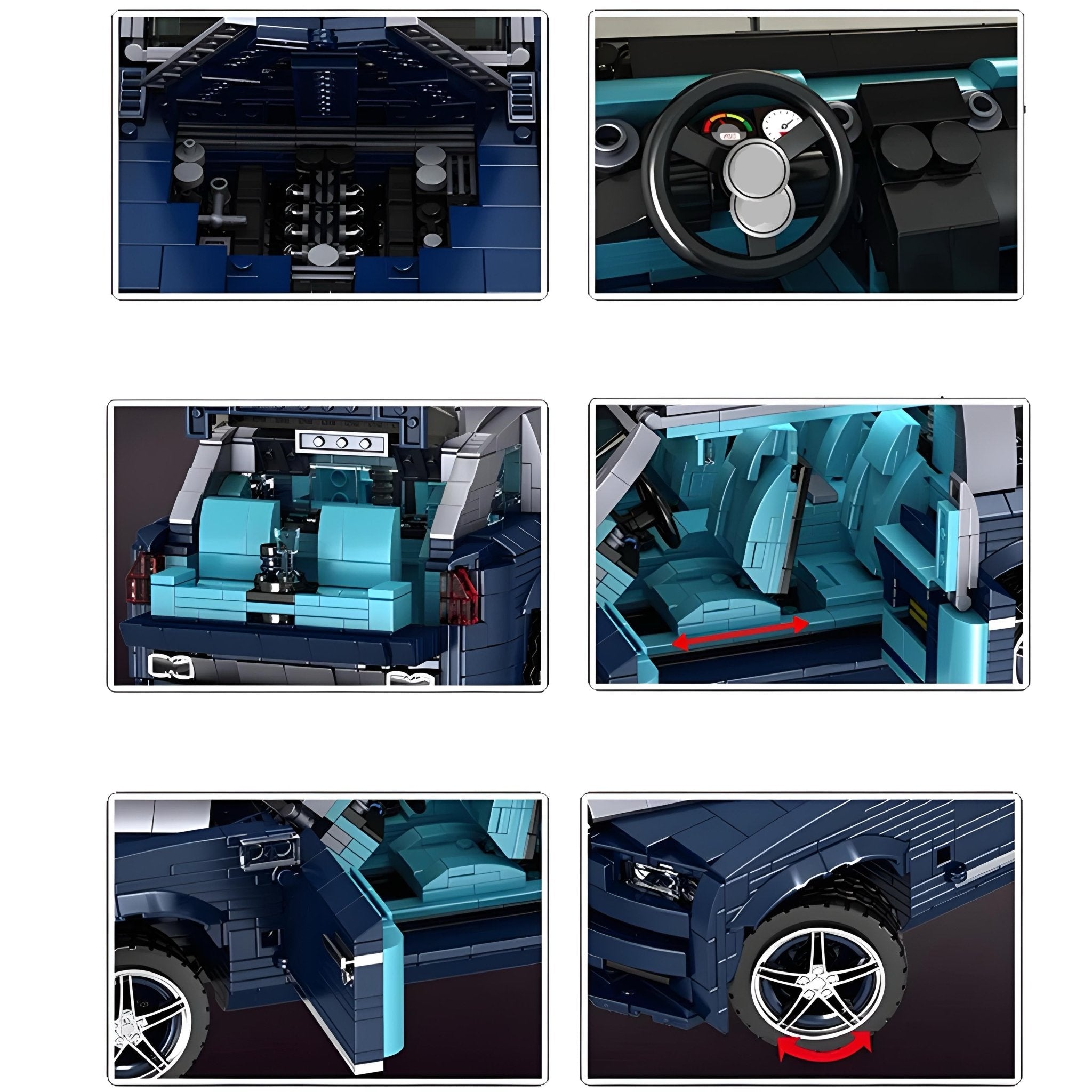 British Luxury SUV | 1882pcs - BRICKS LAB