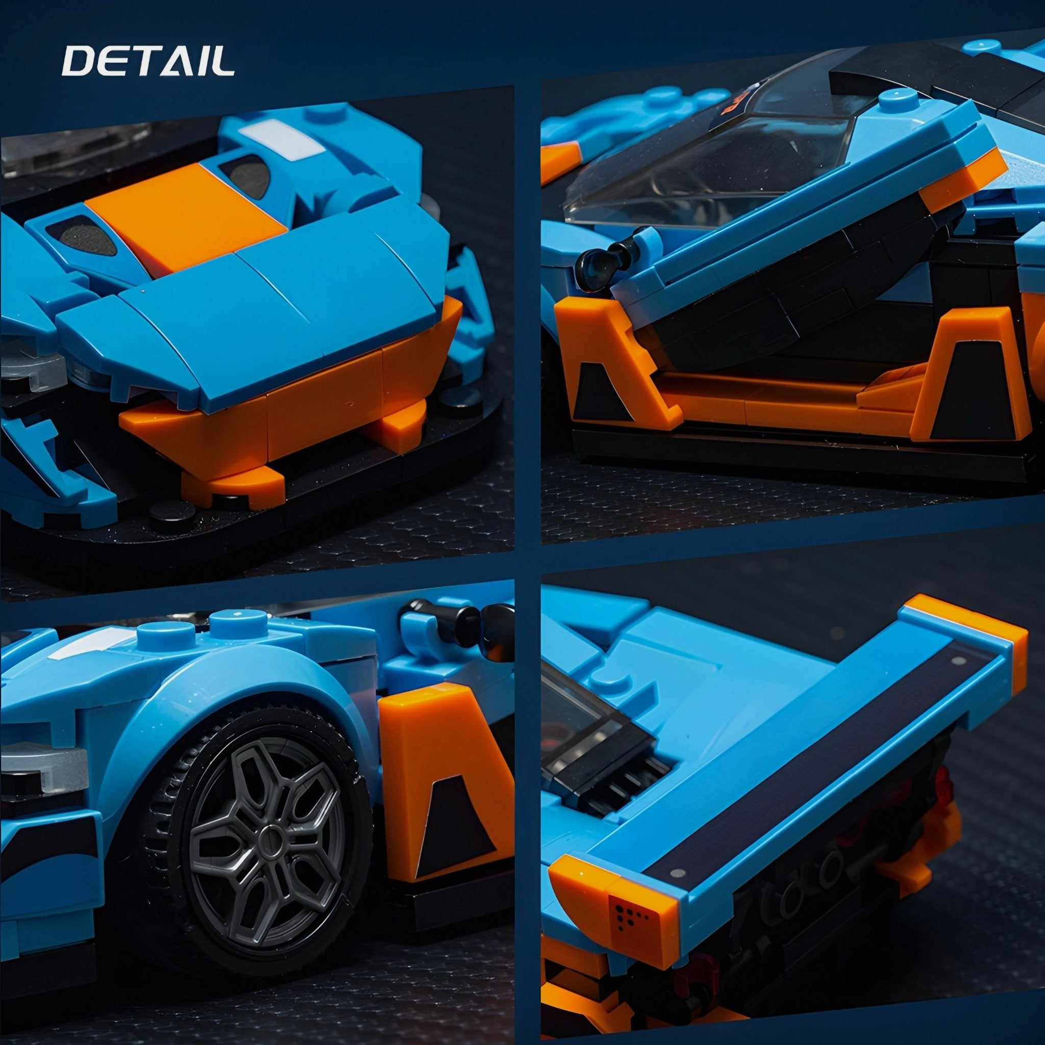 British P1 GTR | 350pcs - BRICKS LAB