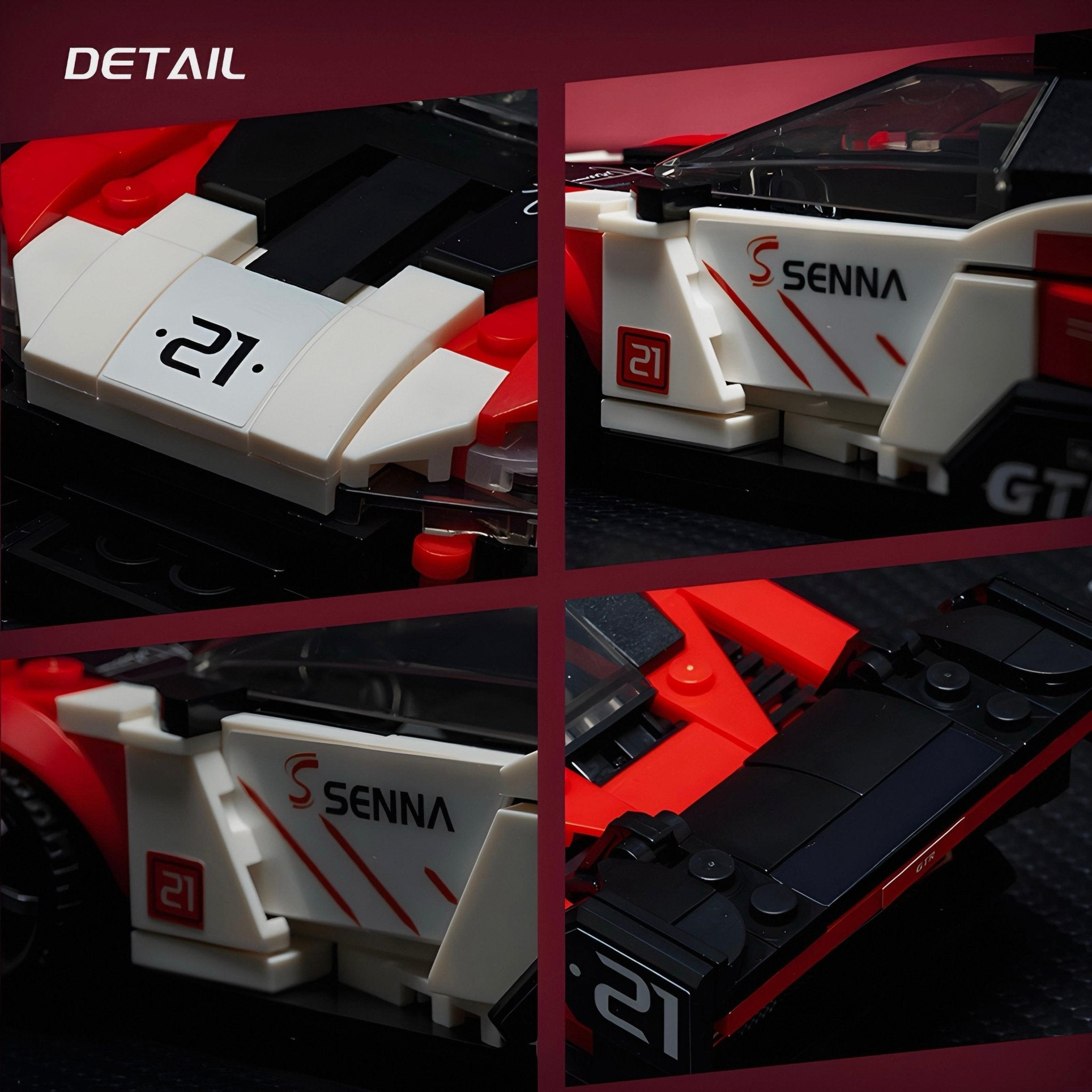 British Senna GTR | 347pcs - BRICKS LAB