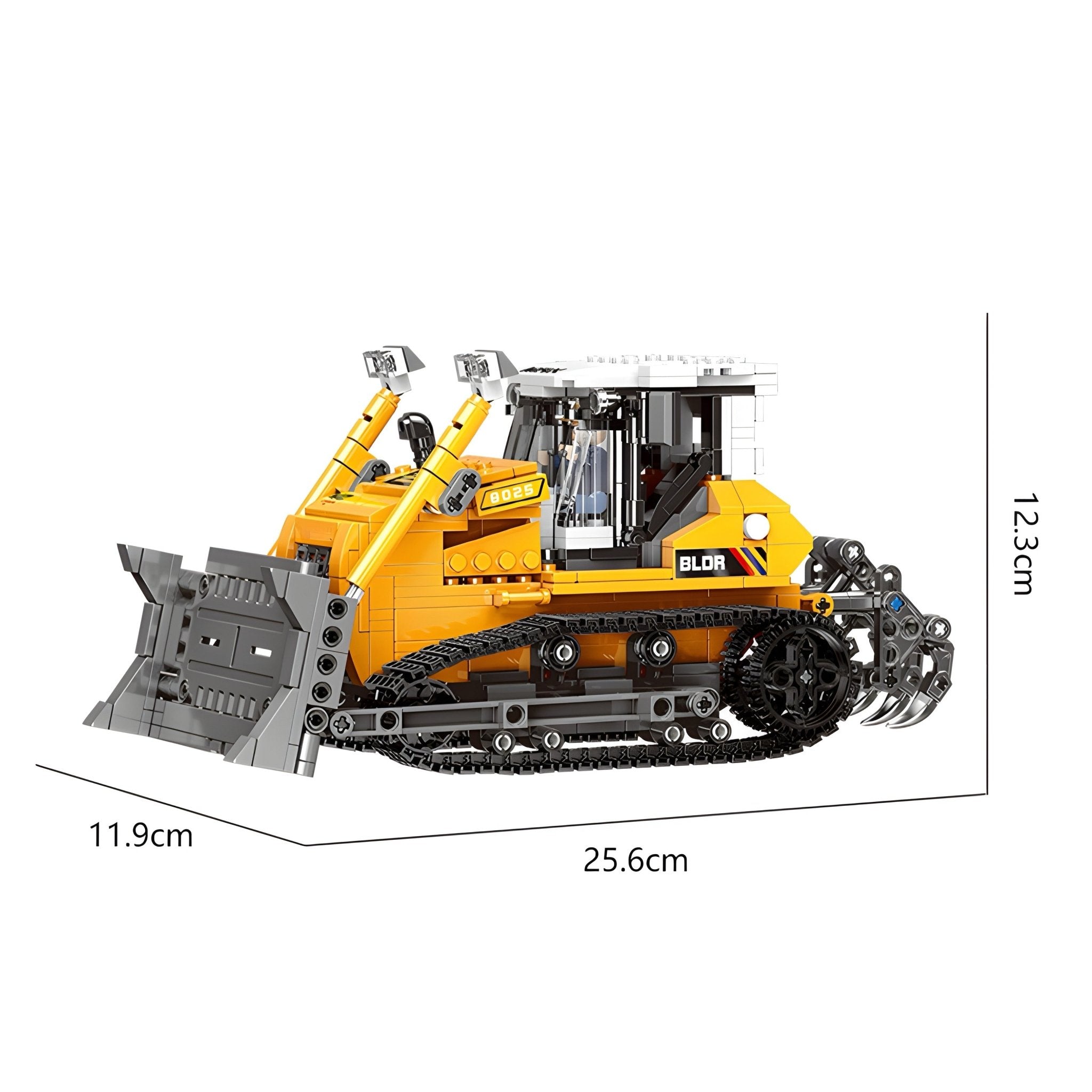 BULLDOZER | 704PCS - BRICKS LAB