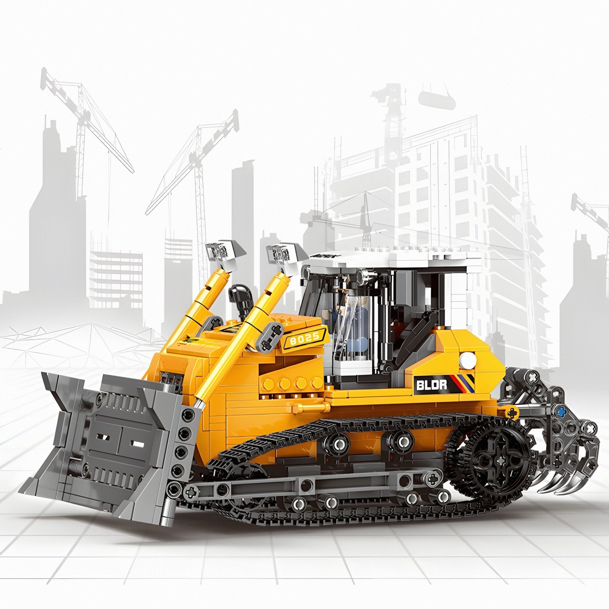BULLDOZER | 704PCS - BRICKS LAB