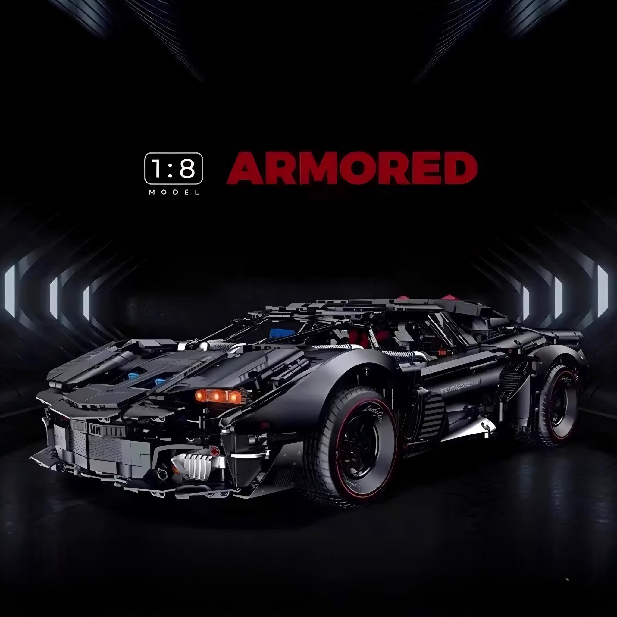 Bulletproof Italian Supercar | 4296pcs - BRICKS LAB